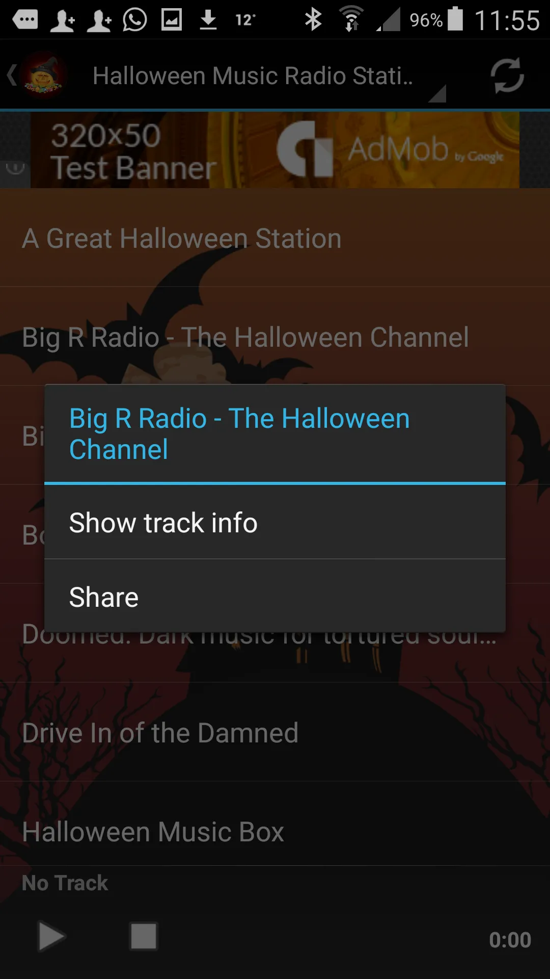 Halloween Music Radio Stations | Indus Appstore | Screenshot