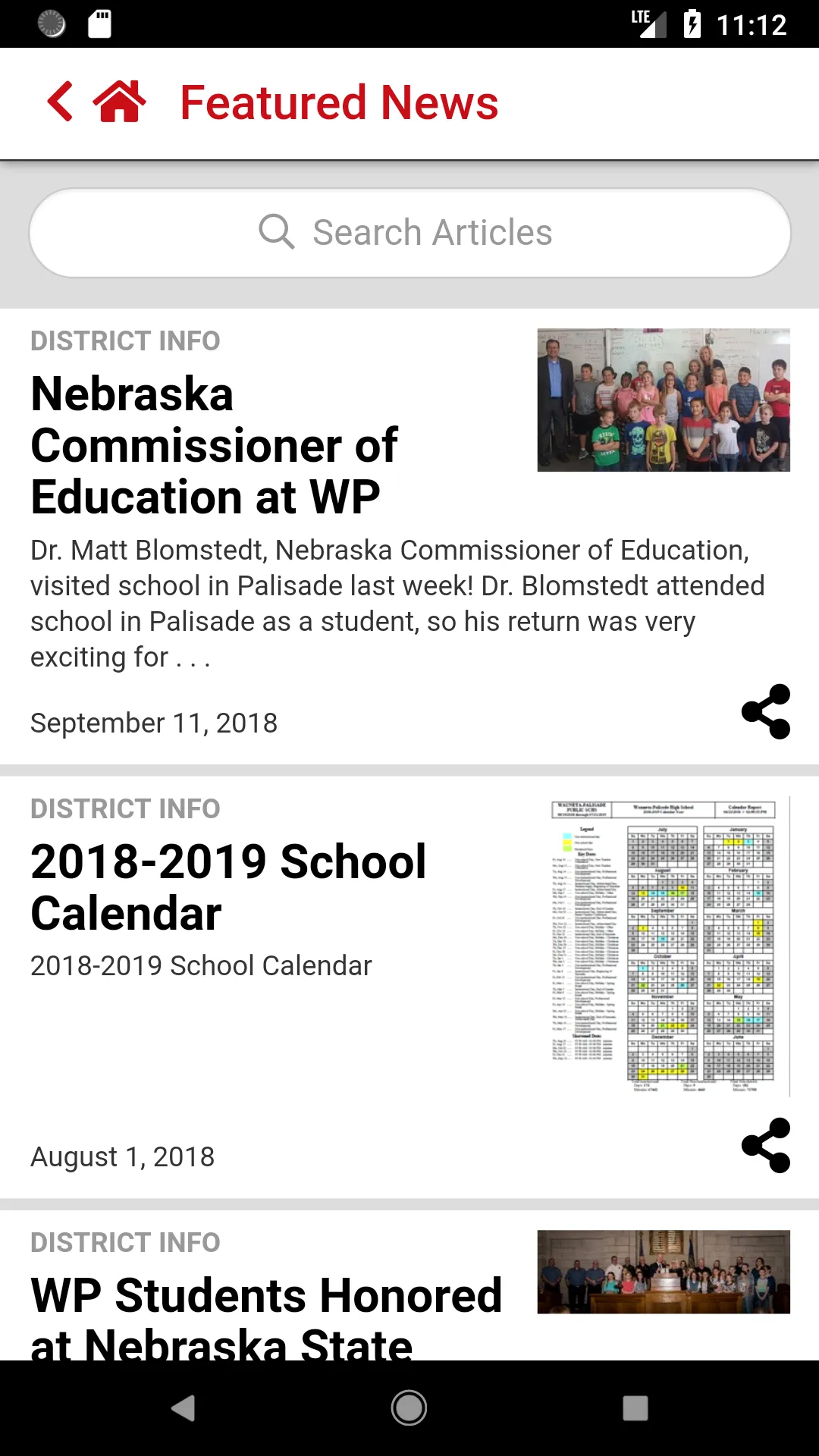 Wauneta-Palisade Schools | Indus Appstore | Screenshot