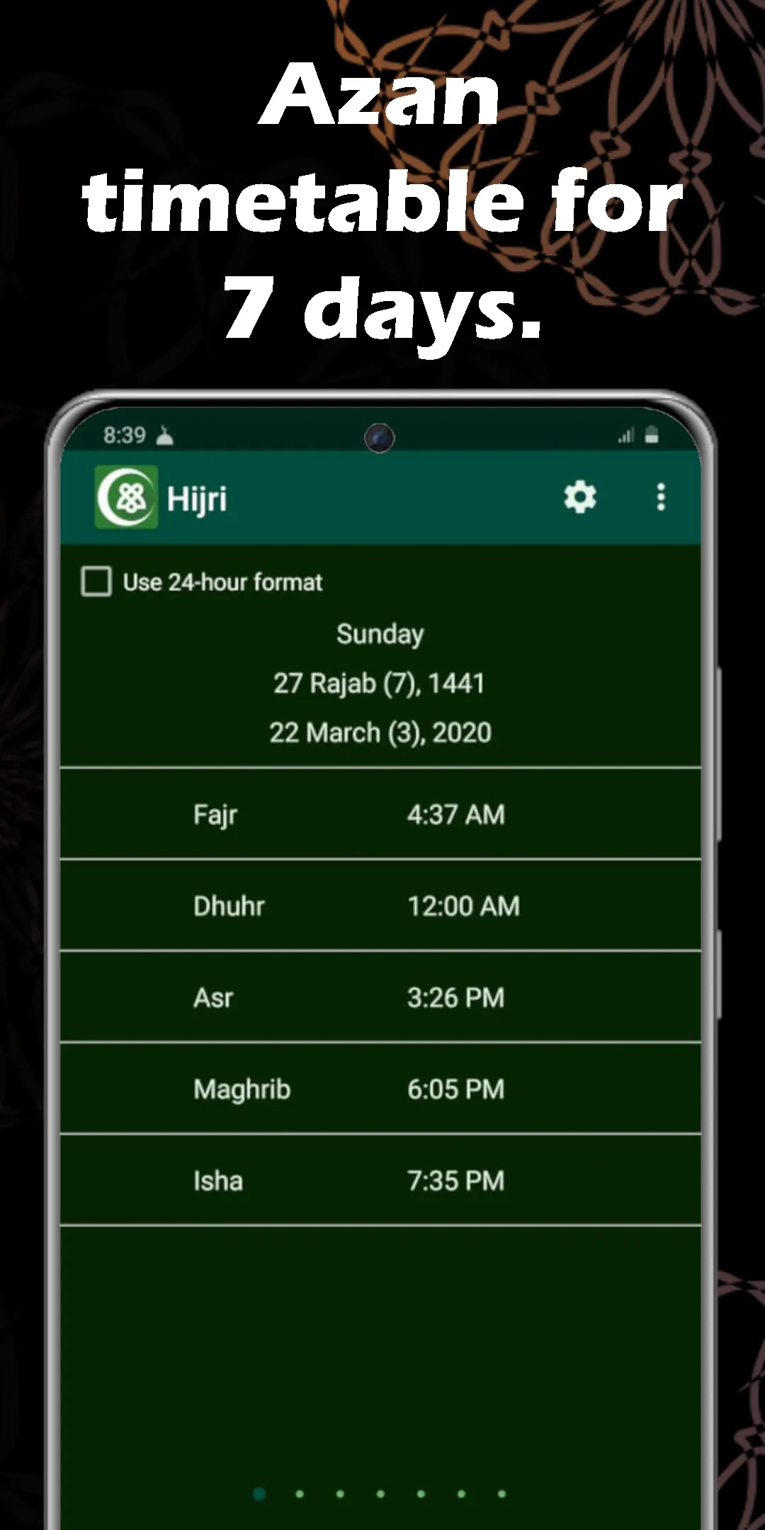 Hijri - Islamic Widget & Salat | Indus Appstore | Screenshot