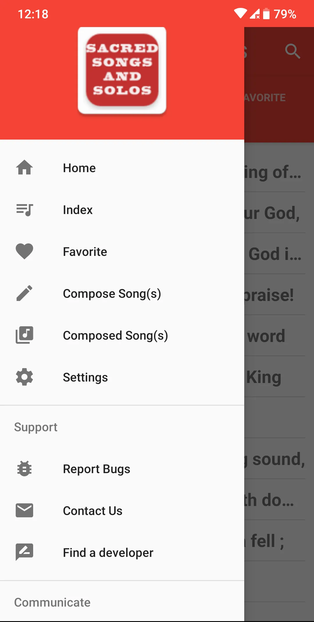 SACRED SONGS AND SOLOS | Indus Appstore | Screenshot