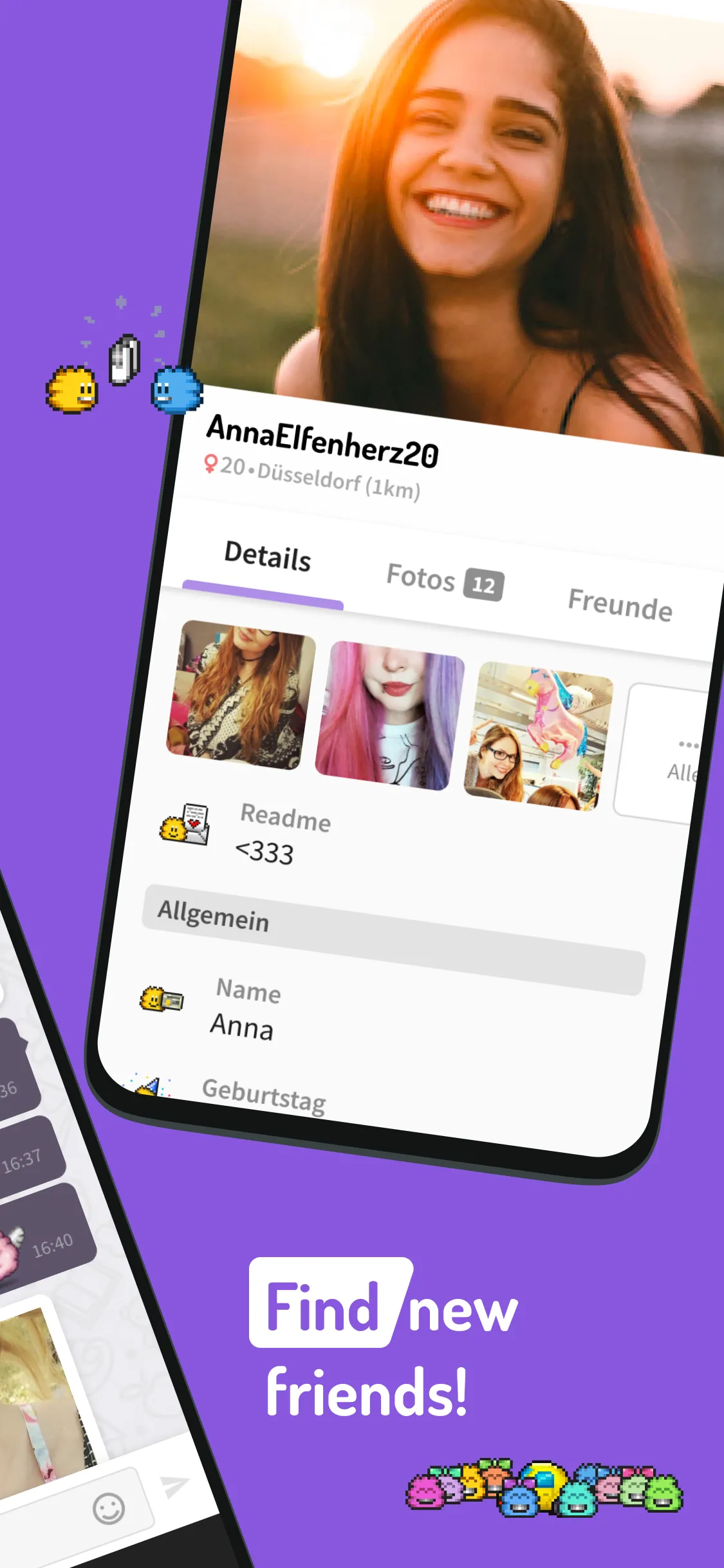 Knuddels Chat: Find friends | Indus Appstore | Screenshot