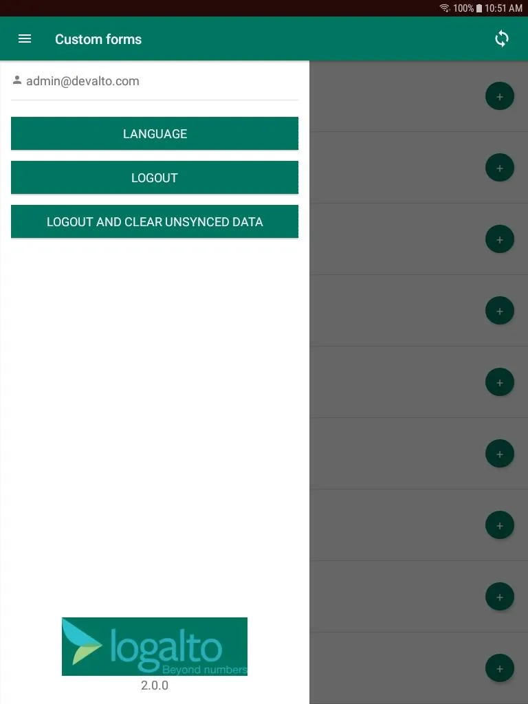 LogAlto - Offline custom form | Indus Appstore | Screenshot