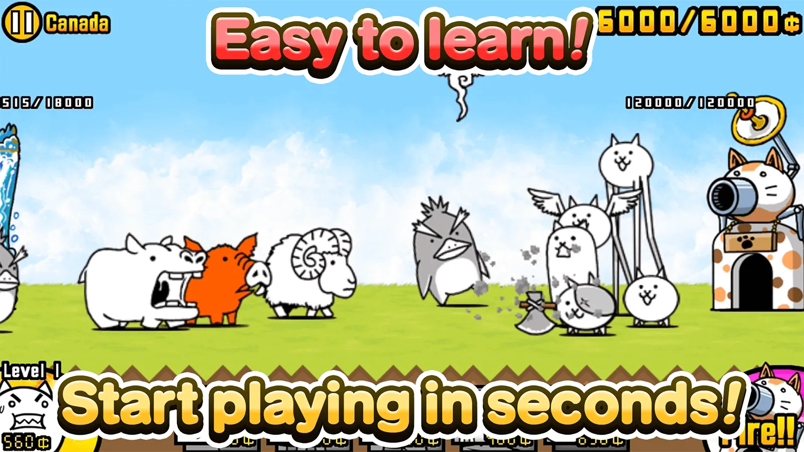 The Battle Cats | Indus Appstore | Screenshot