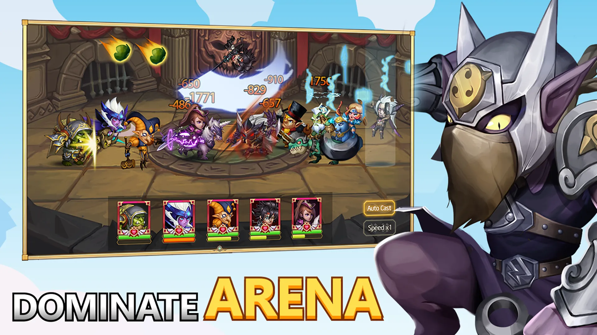 Heroes Legend: Idle Battle War | Indus Appstore | Screenshot