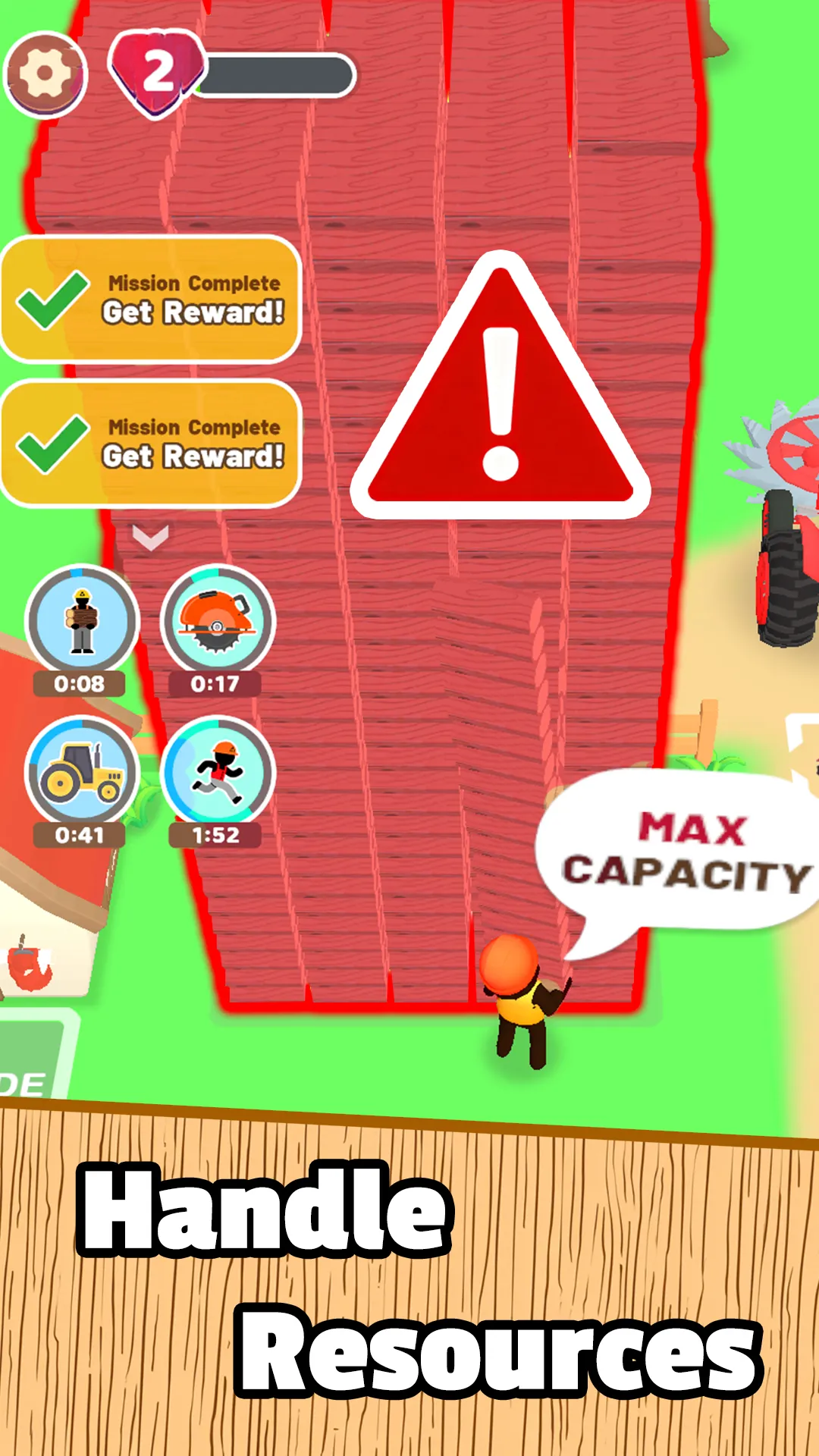 Idle Chop: Lumber Empire | Indus Appstore | Screenshot