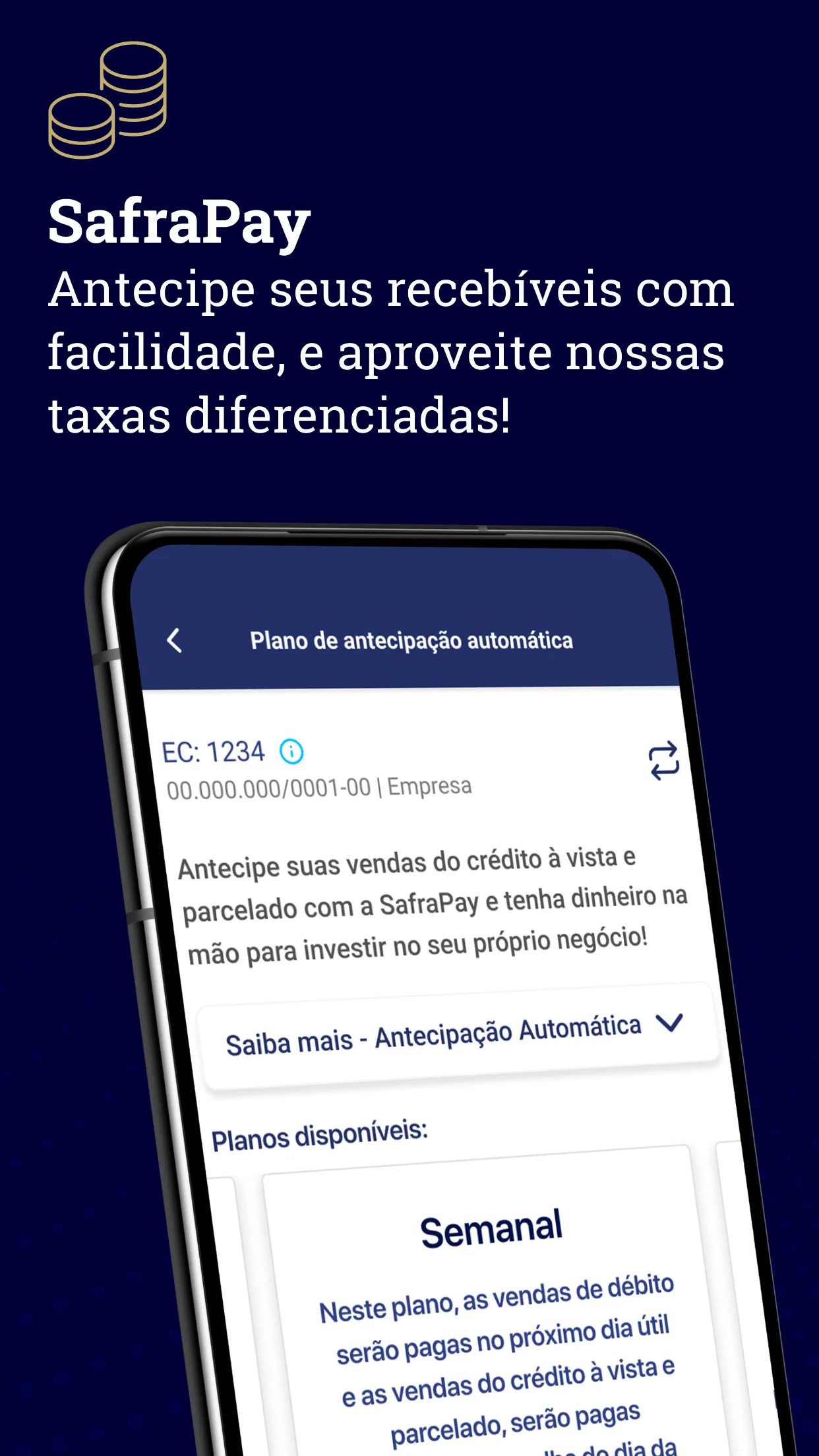 Safra Empresas: A sua conta PJ | Indus Appstore | Screenshot