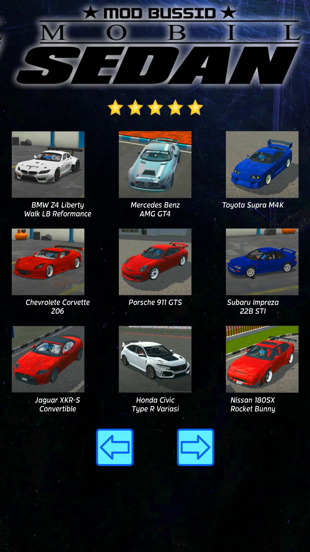 Mod Bussid Mobil Sedan | Indus Appstore | Screenshot