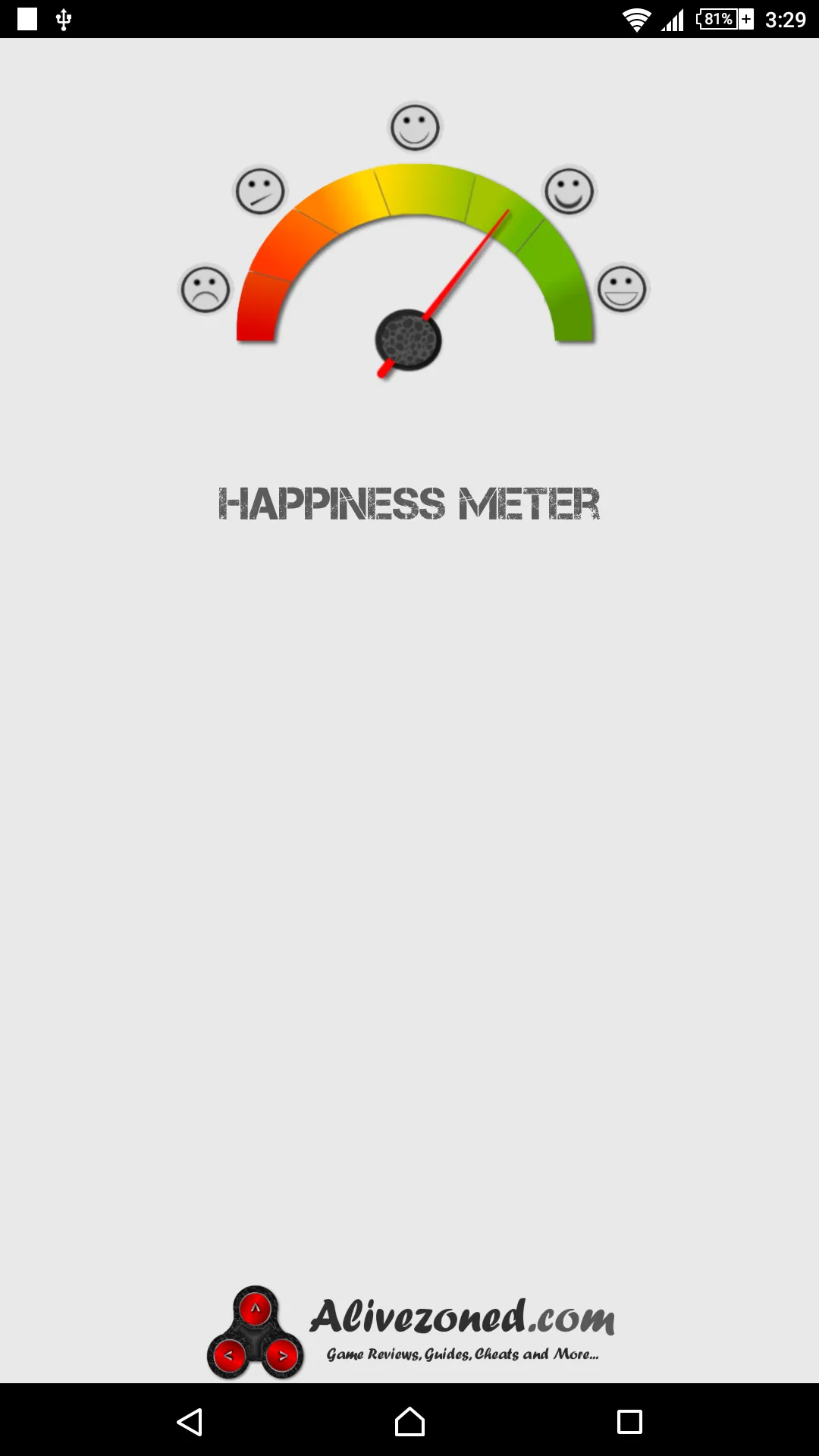 Happiness Meter | Indus Appstore | Screenshot