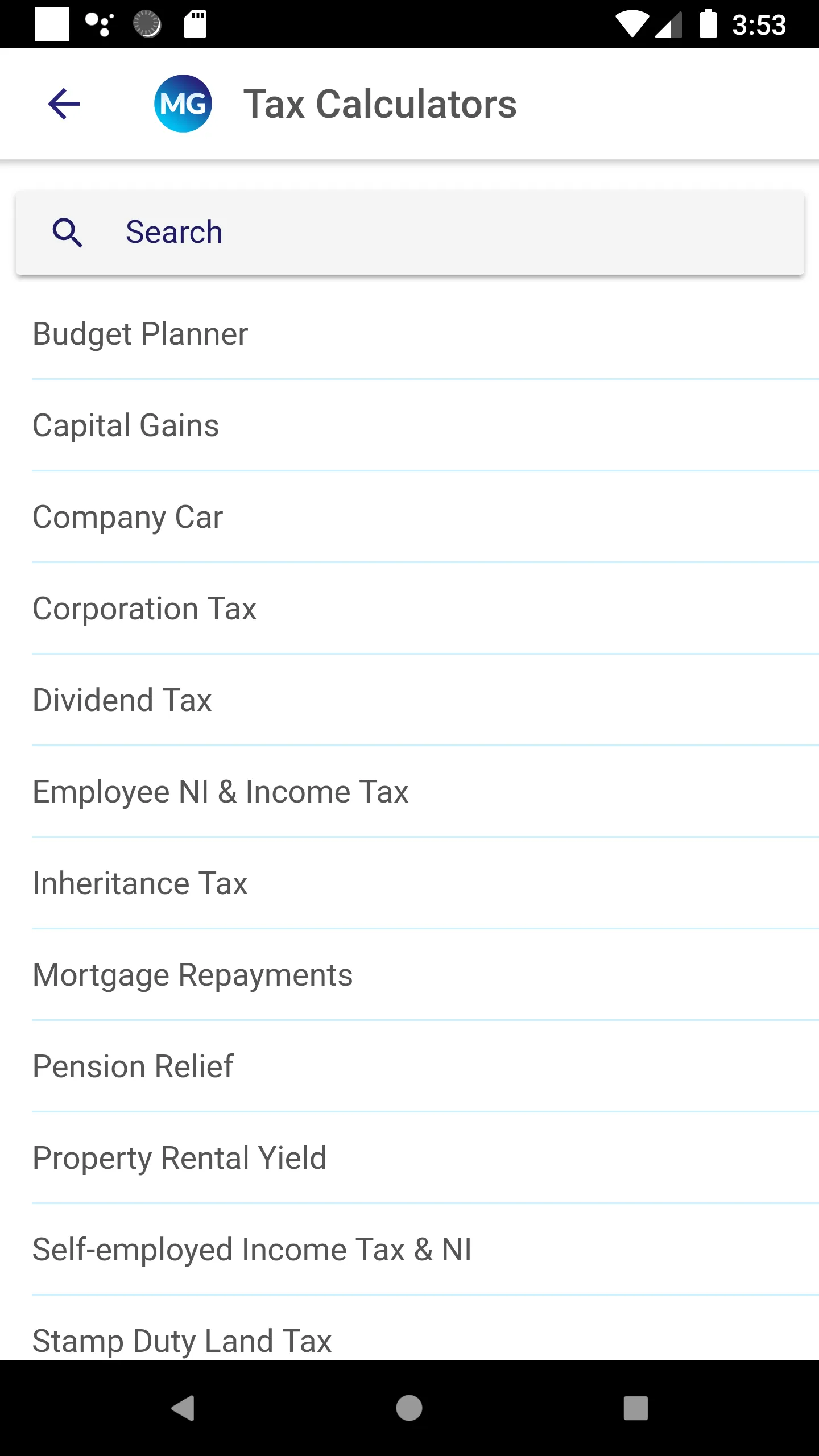 Morgan Griffiths Accountants | Indus Appstore | Screenshot