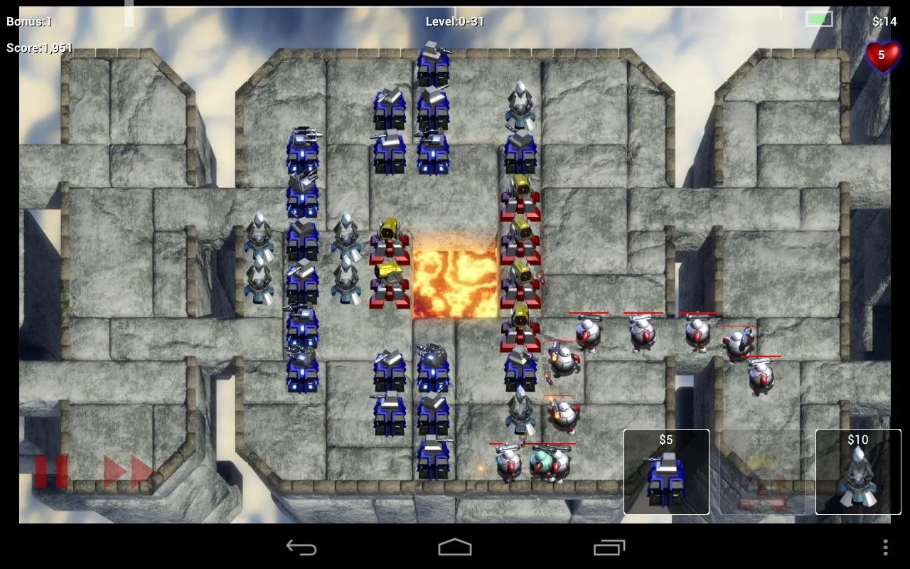 Robo Defense FREE | Indus Appstore | Screenshot