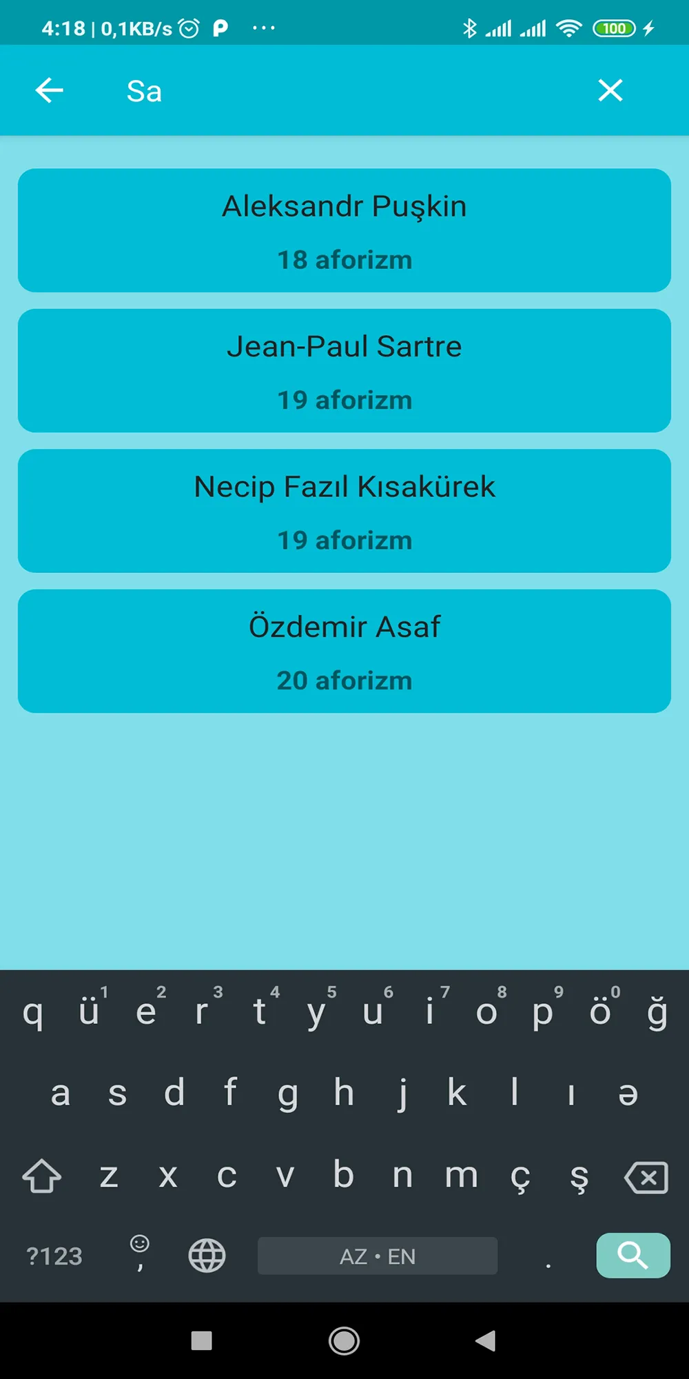 Anlamlı Sözler | Indus Appstore | Screenshot