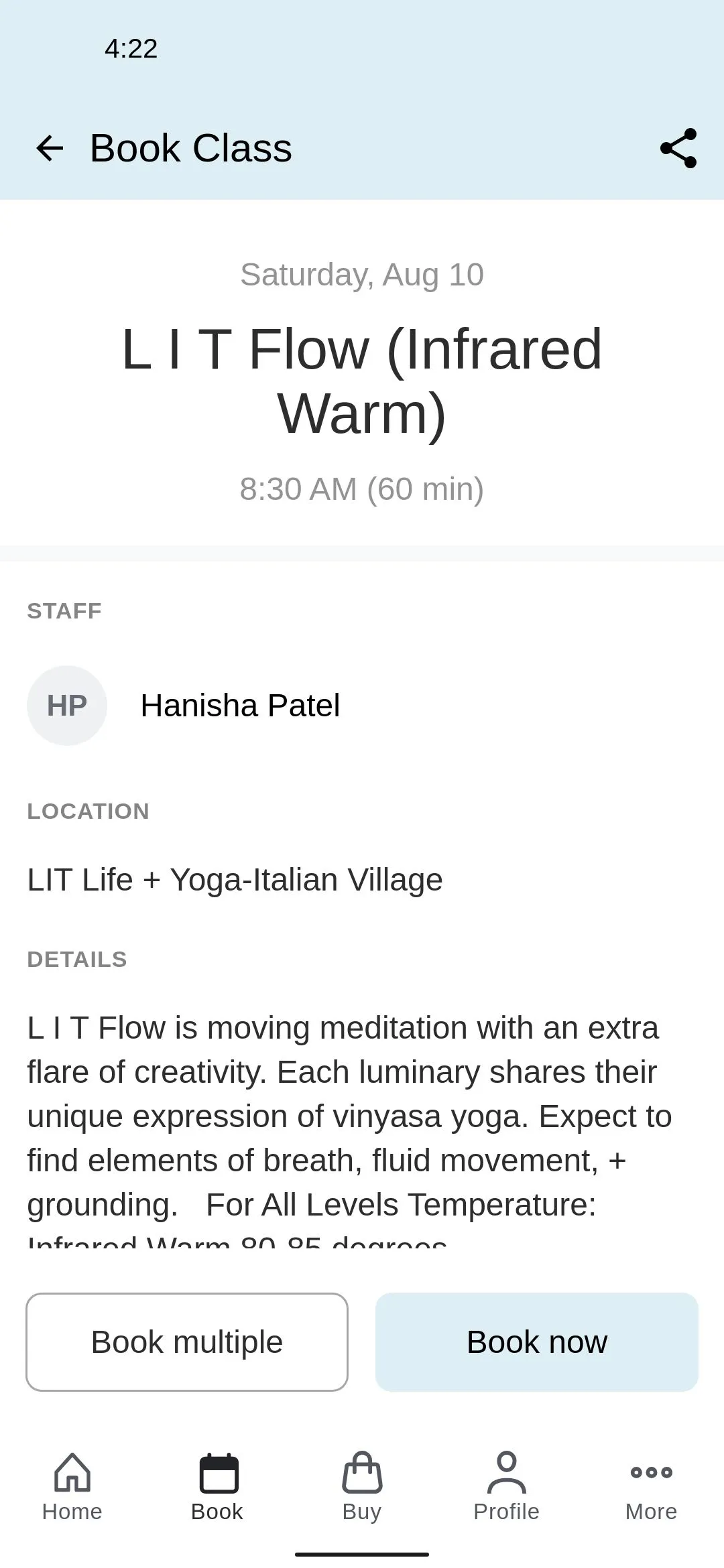 LIT Life + Yoga | Indus Appstore | Screenshot