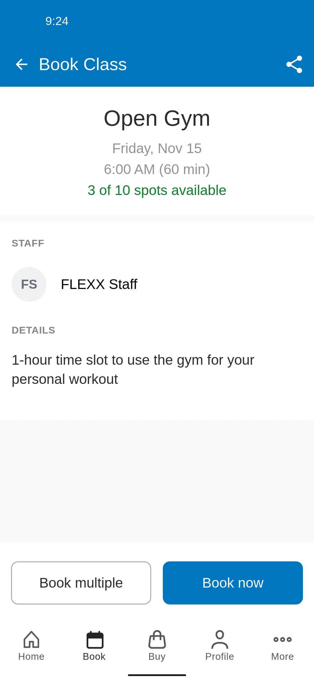 FLEXX fitness | Indus Appstore | Screenshot