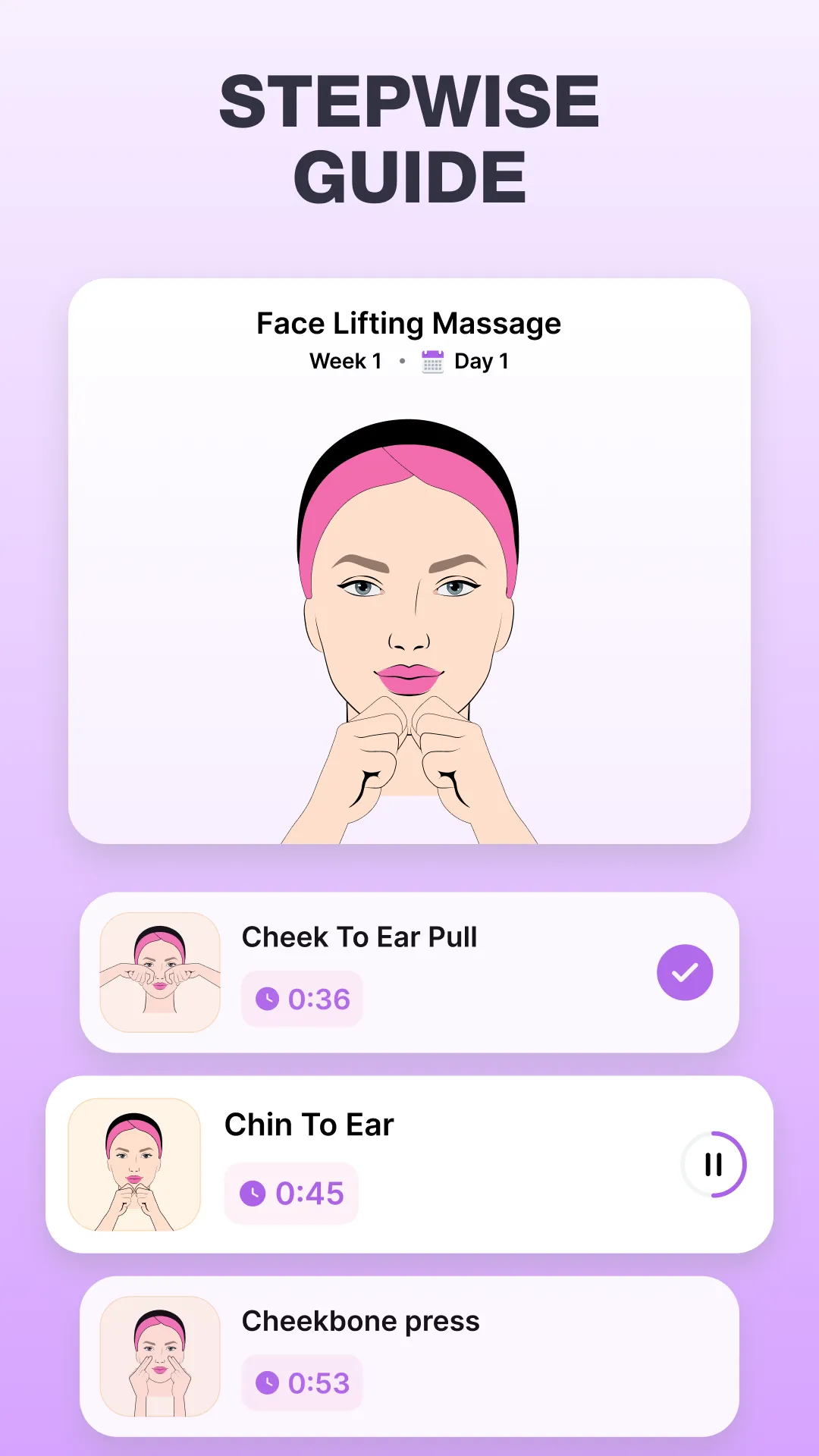 Face Yoga Exercise & Face Lift | Indus Appstore | Screenshot