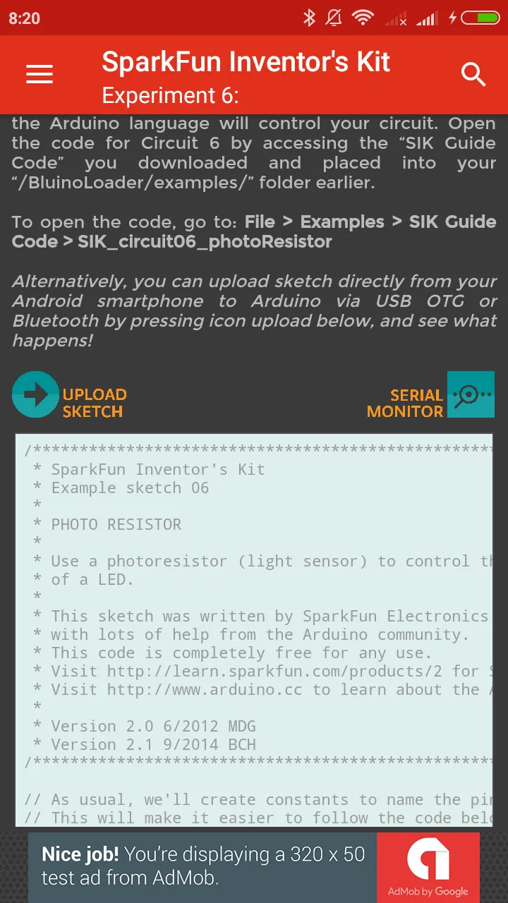 Arduino SparkFun Inventor's Ki | Indus Appstore | Screenshot