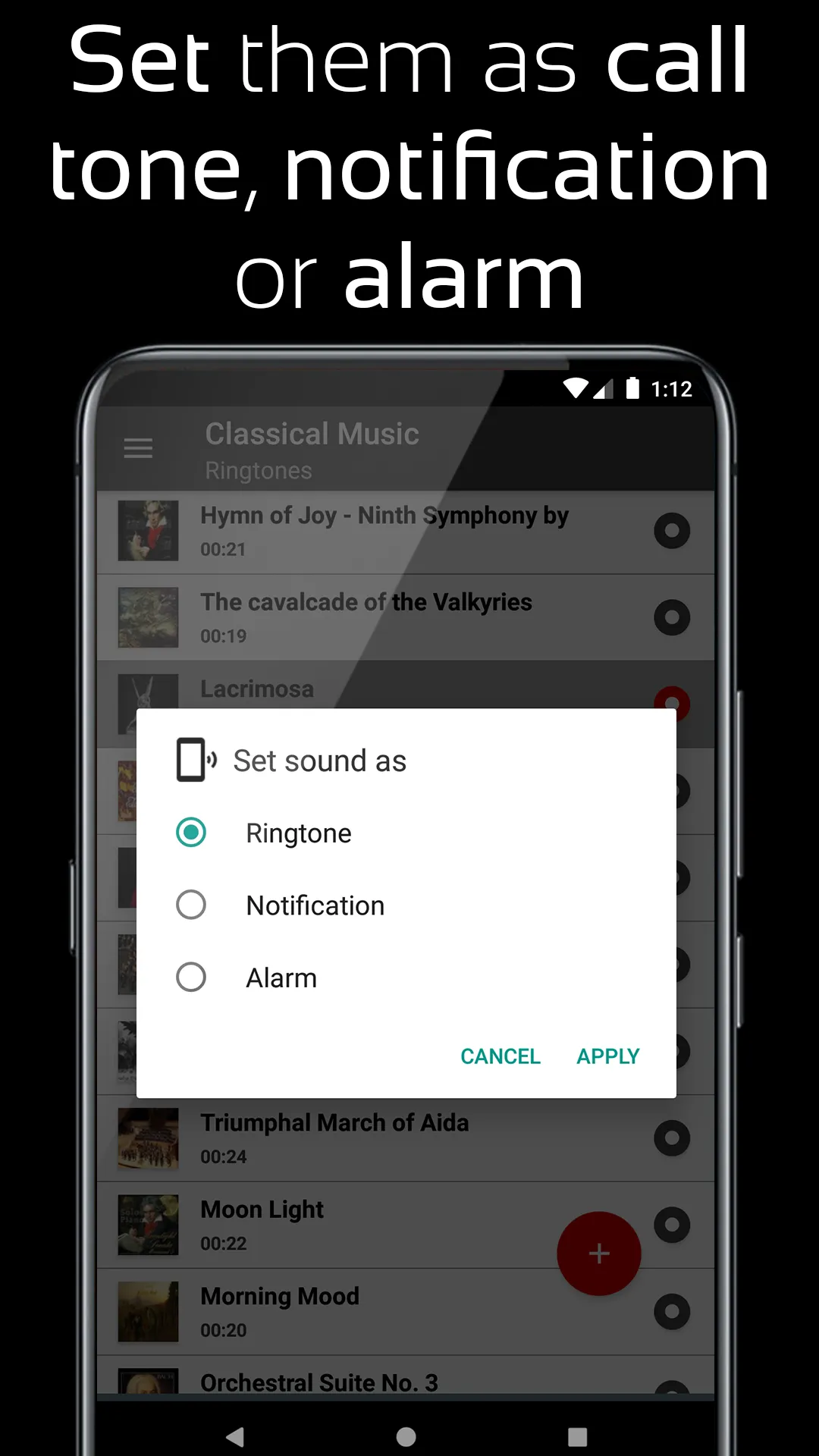Classical Music Ringtones | Indus Appstore | Screenshot