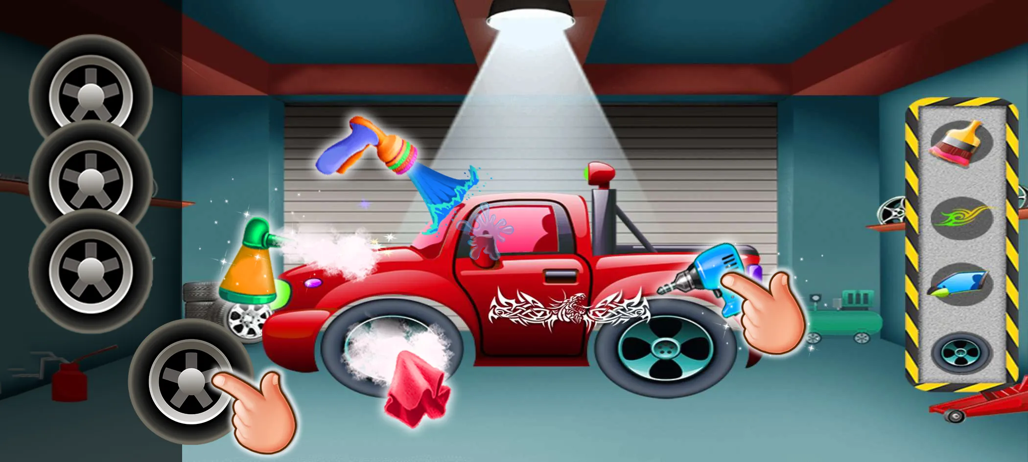 Kids Car Wash Auto Workshop | Indus Appstore | Screenshot