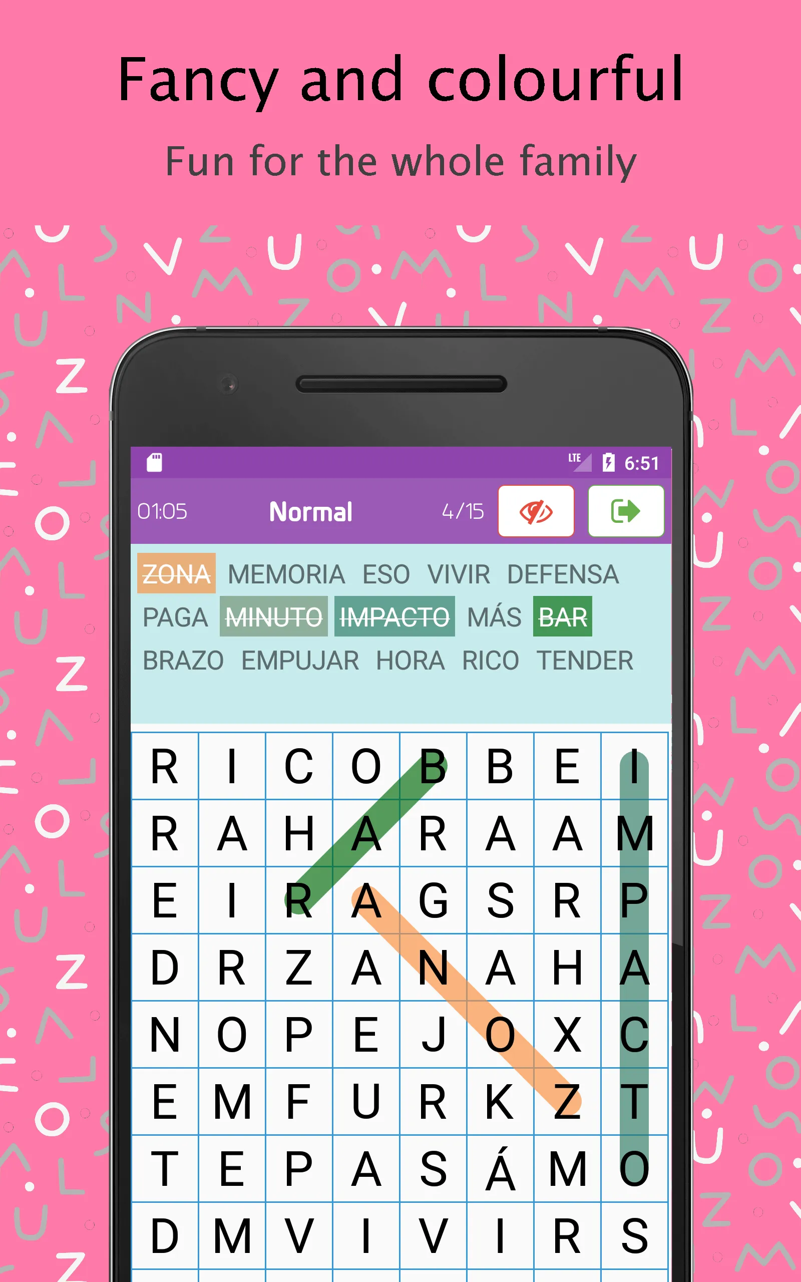 Word Search Spanish Dictionary | Indus Appstore | Screenshot