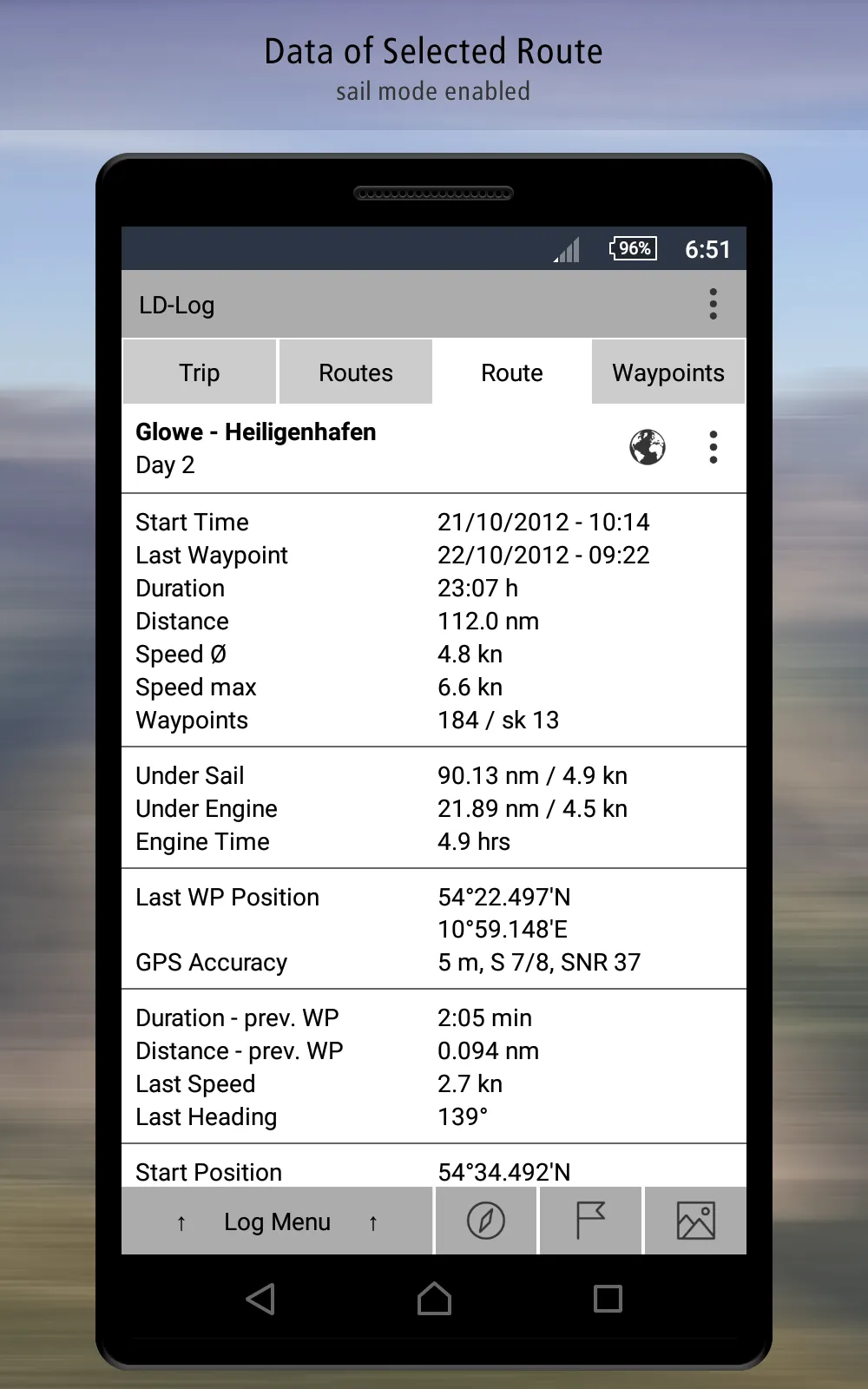 LD-Log Lite - GPS Logger | Indus Appstore | Screenshot