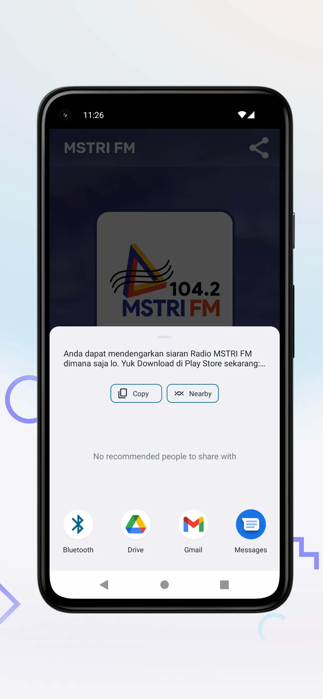 Mstri FM | Indus Appstore | Screenshot