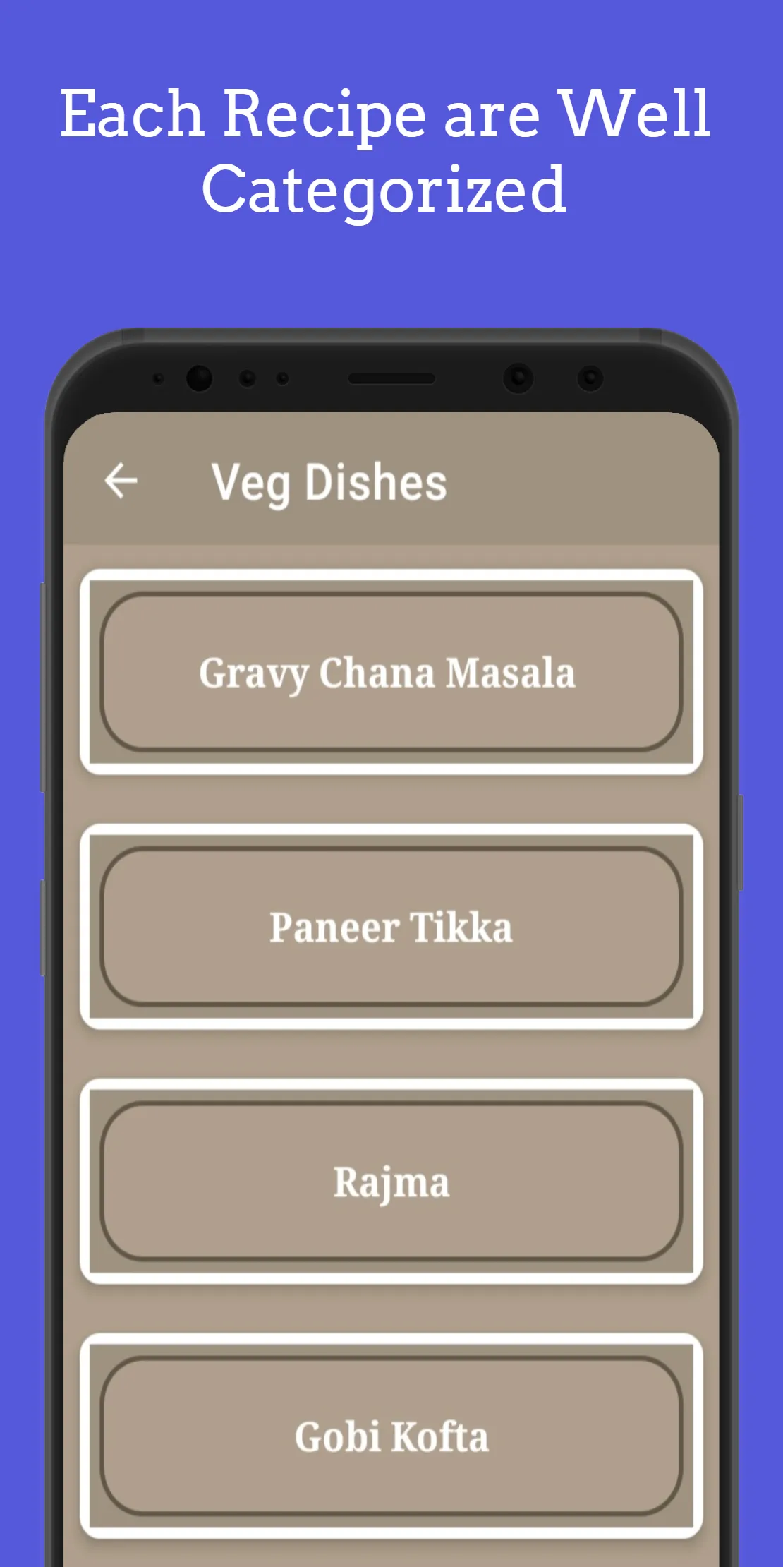 Indian Recipe हिंदी रेसिपी बुक | Indus Appstore | Screenshot