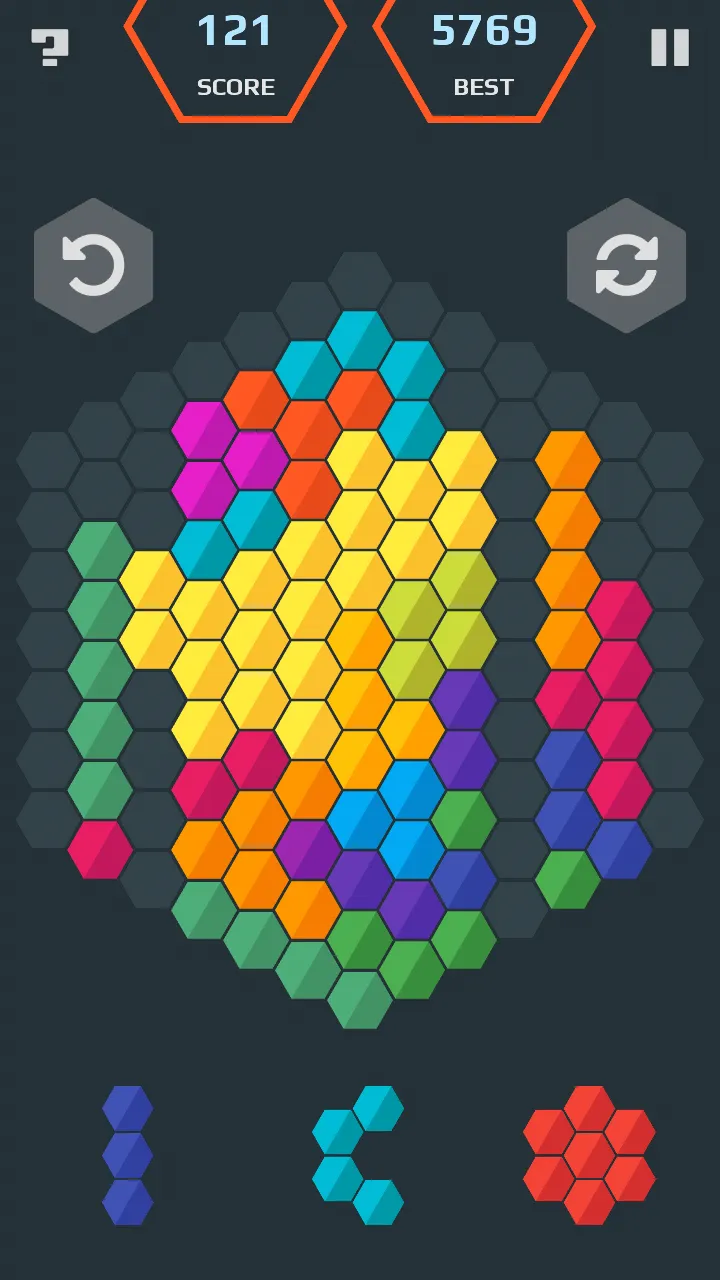 HexaMania Puzzle | Indus Appstore | Screenshot