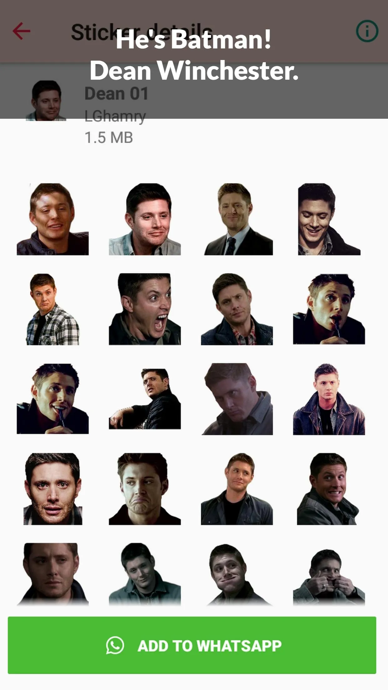 SPN Stickers for WhatsApp | Indus Appstore | Screenshot