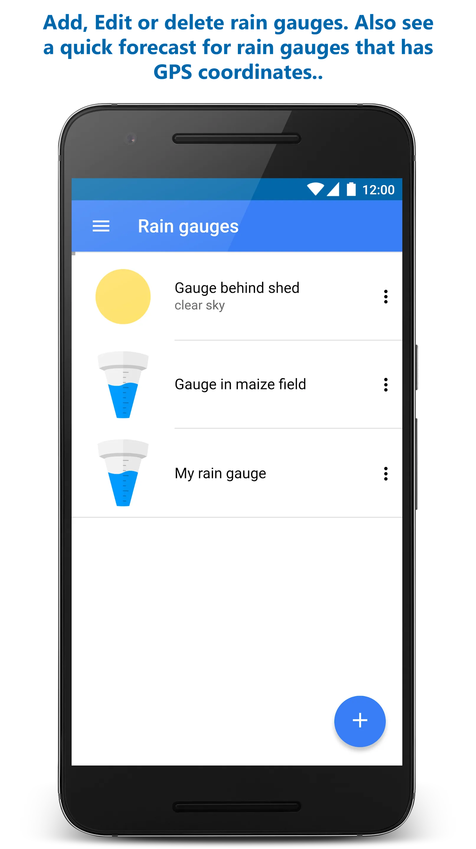 Rainlogger | Indus Appstore | Screenshot