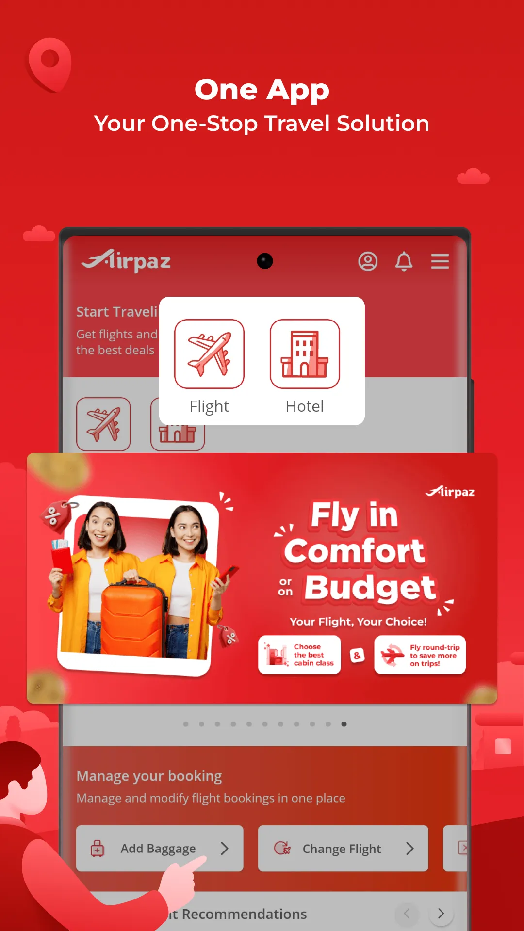 Airpaz: Flights & Hotels | Indus Appstore | Screenshot