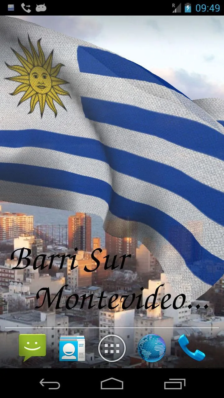 Uruguay Flag Live Wallpaper | Indus Appstore | Screenshot