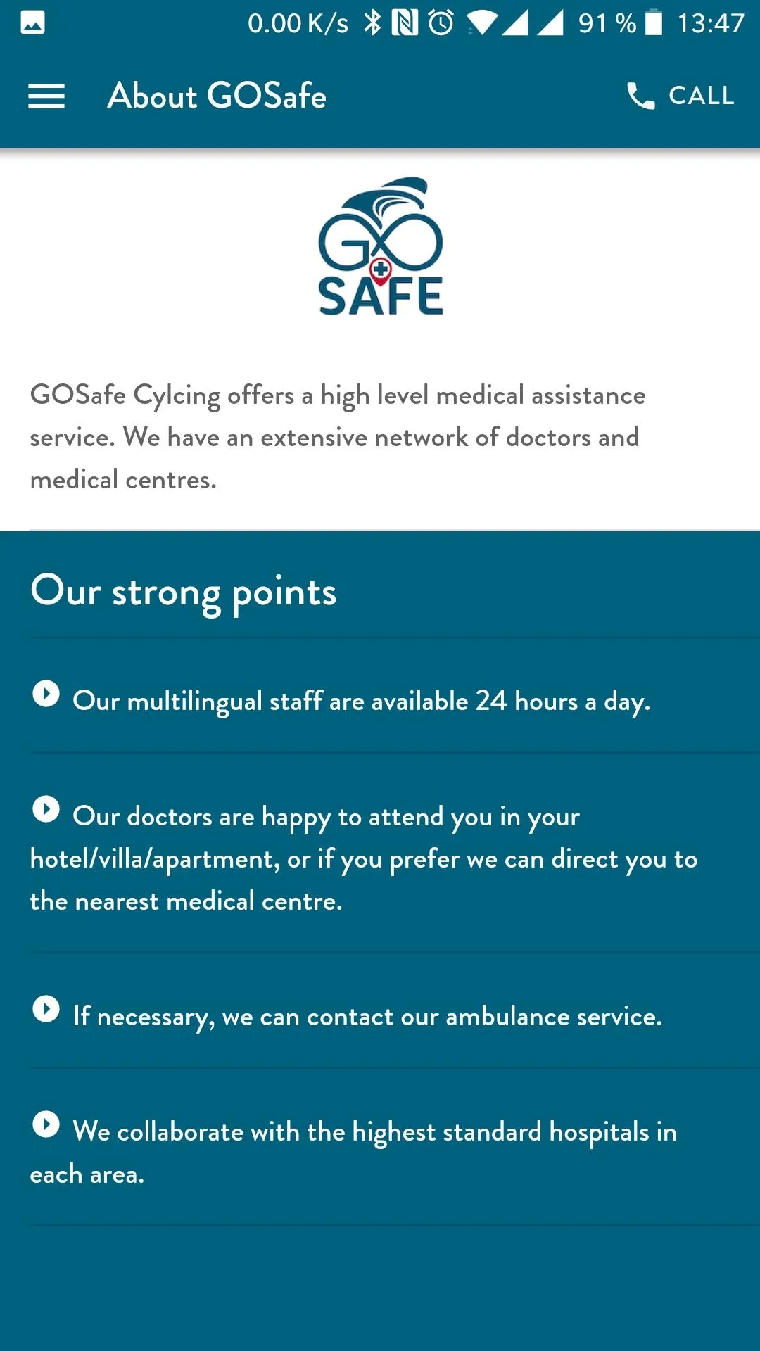 GOSafe Cycling | Indus Appstore | Screenshot