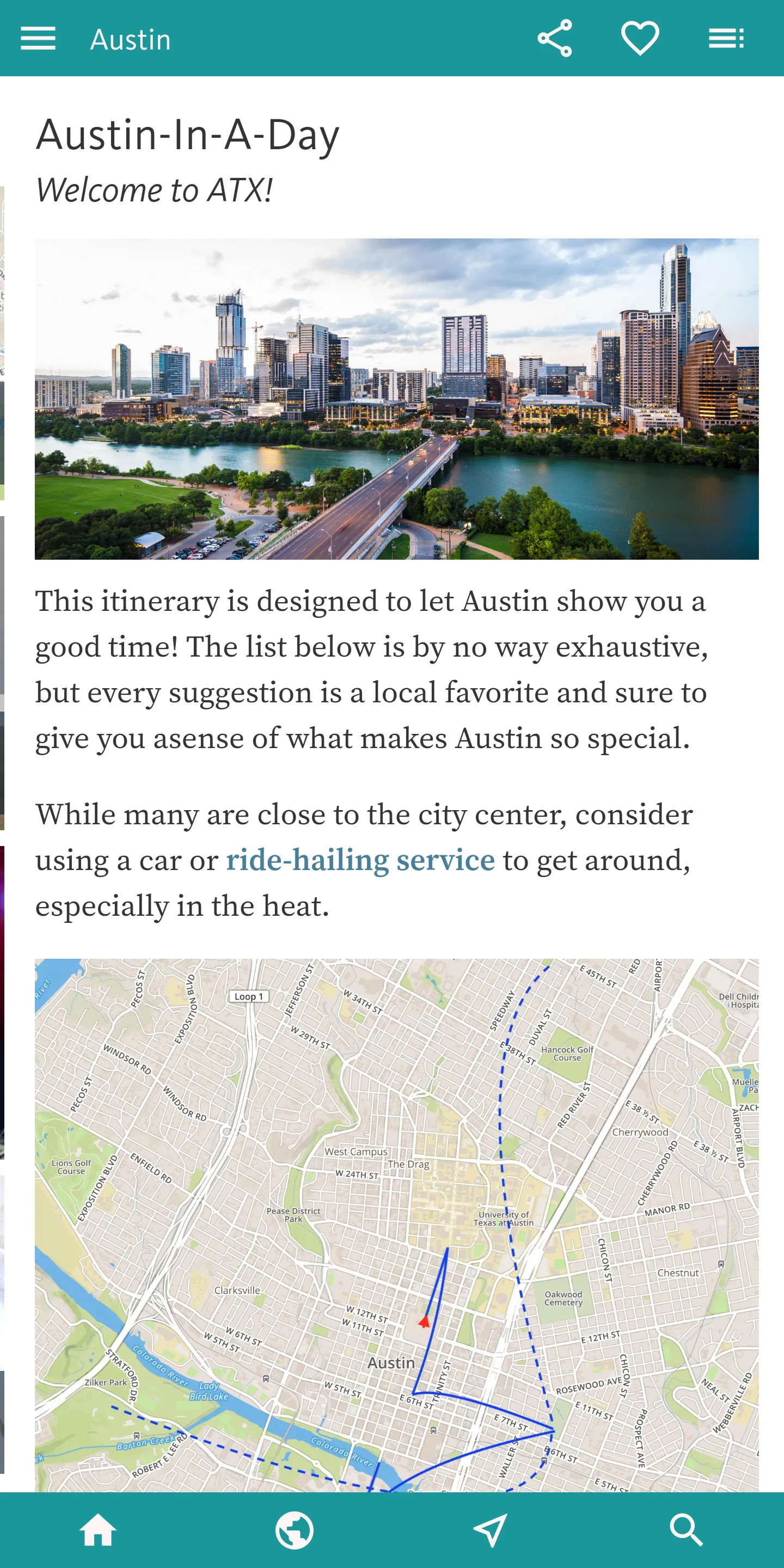 Austin’s Best: US Travel Guide | Indus Appstore | Screenshot