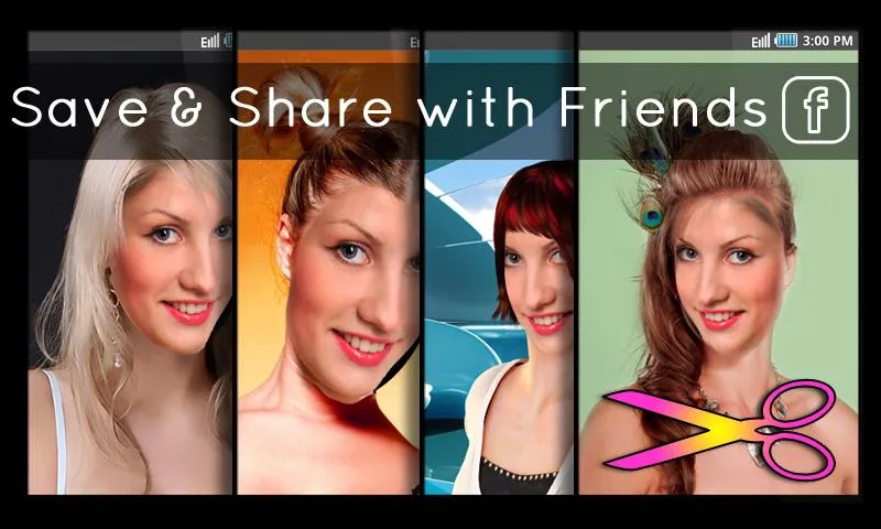 Hairstyles - Fun and Fashion | Indus Appstore | Screenshot