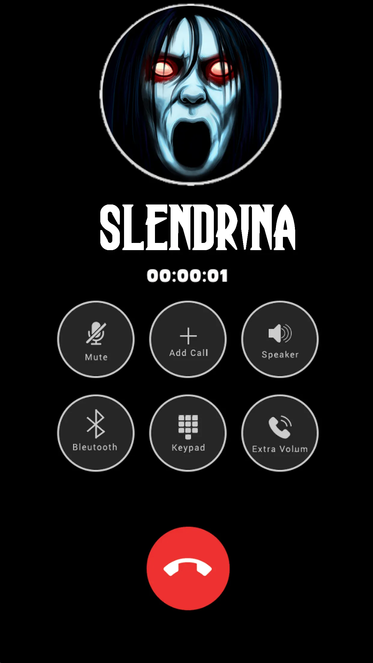 Slender Scary Ghost Call prank | Indus Appstore | Screenshot