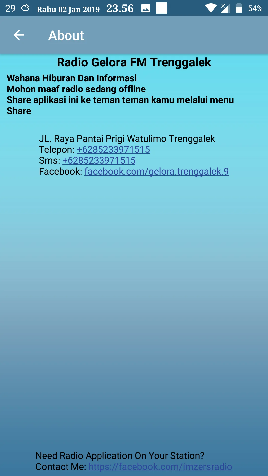 Radio Gelora FM Trenggalek | Indus Appstore | Screenshot