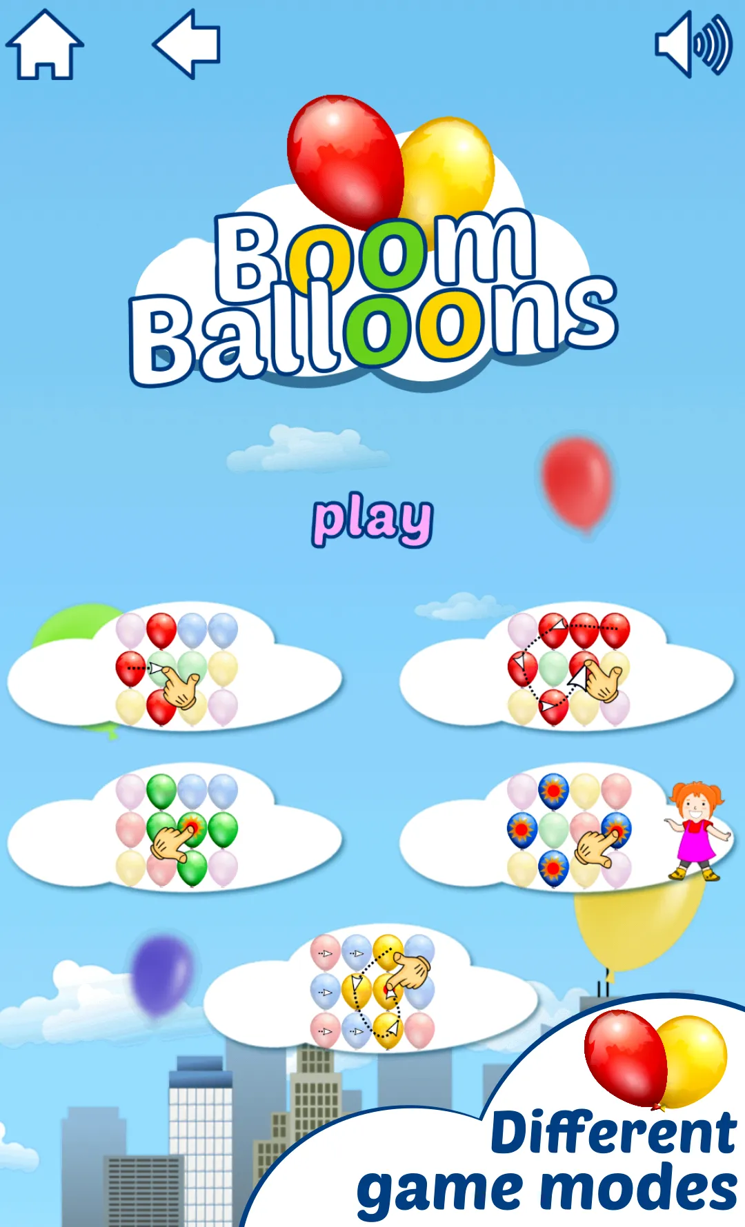 Boom Balloons: pop and splash | Indus Appstore | Screenshot