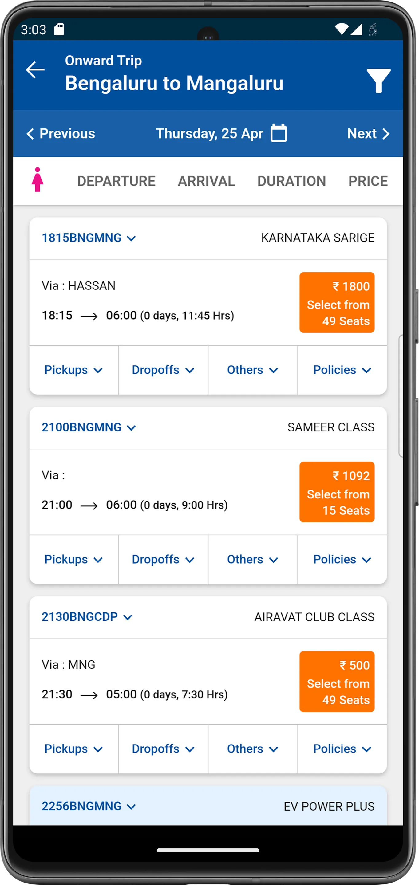 KSRTC AWATAR Booking App | Indus Appstore | Screenshot