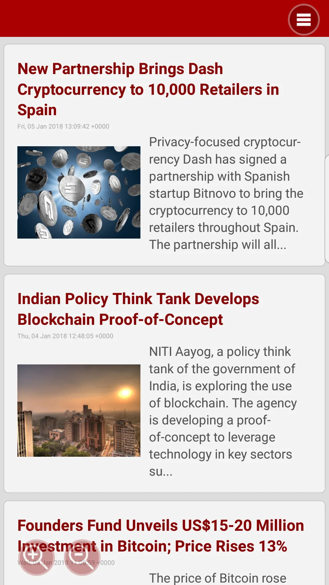 CNRT - Crypto News Real Time | Indus Appstore | Screenshot