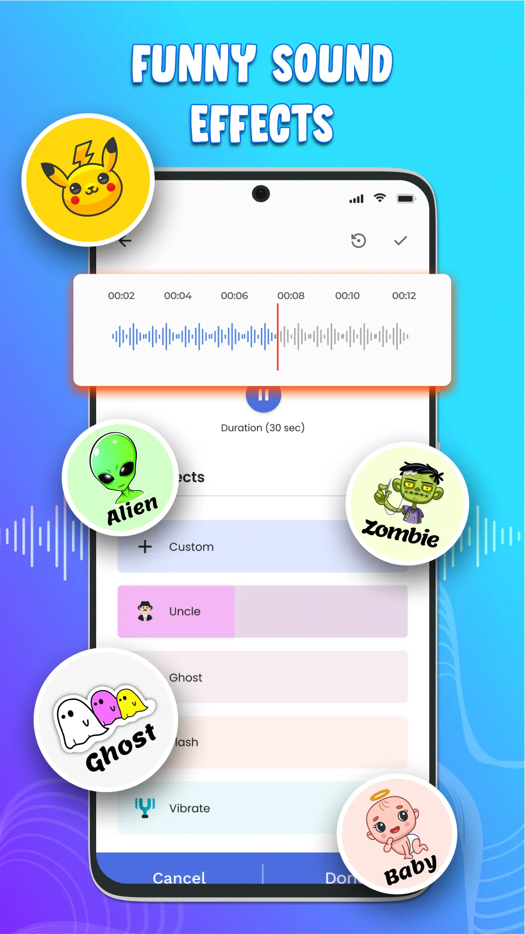 Voice Changer & Sound Effects | Indus Appstore | Screenshot