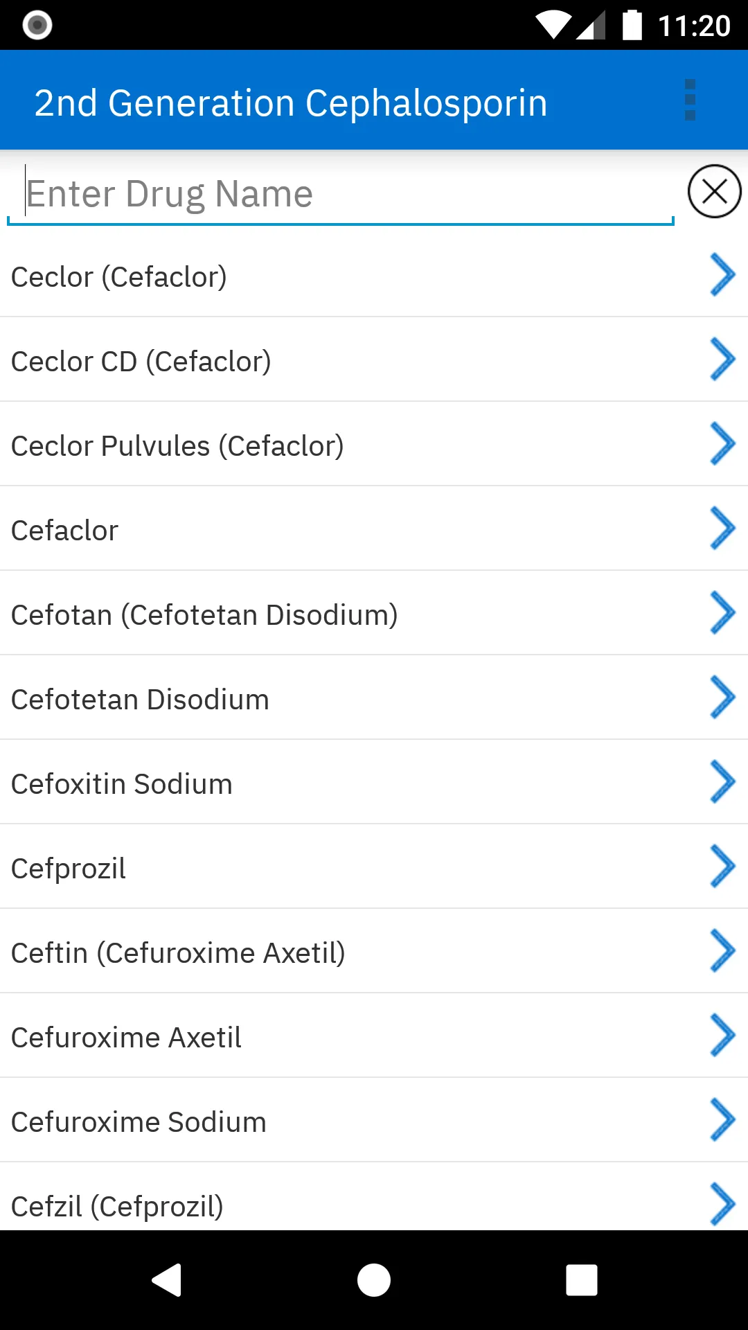 Micromedex Drug Reference | Indus Appstore | Screenshot