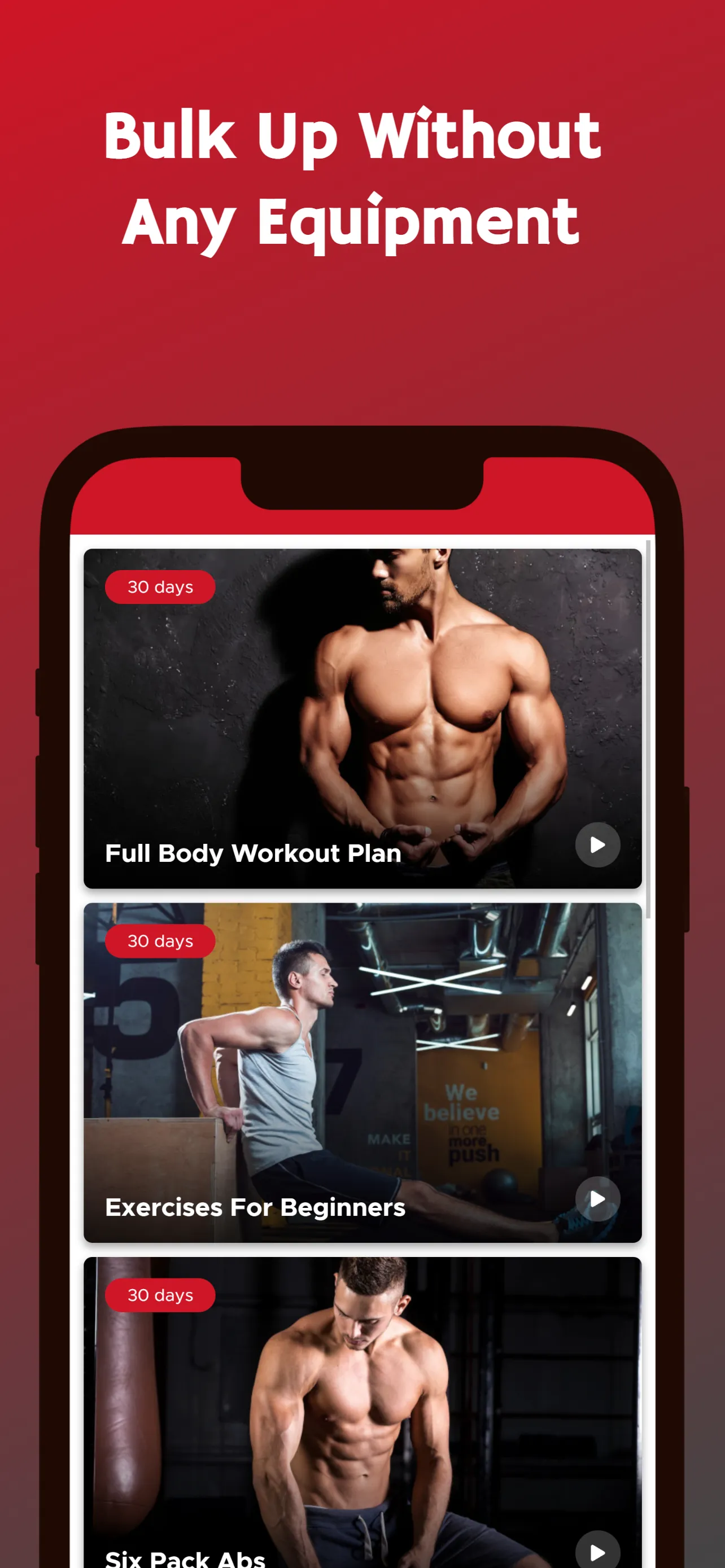 Bulk Up at Home - Build Muscle | Indus Appstore | Screenshot