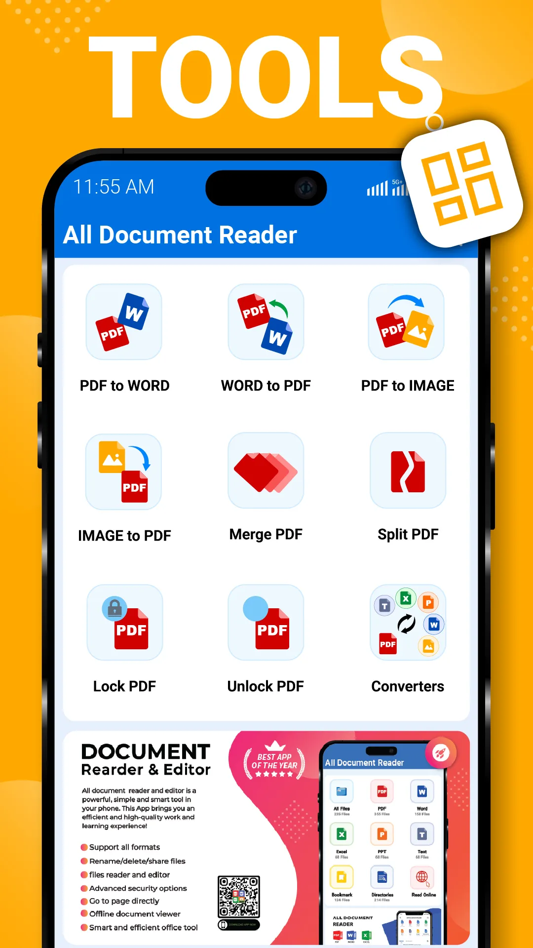 All Document Reader: PDF & DOC | Indus Appstore | Screenshot