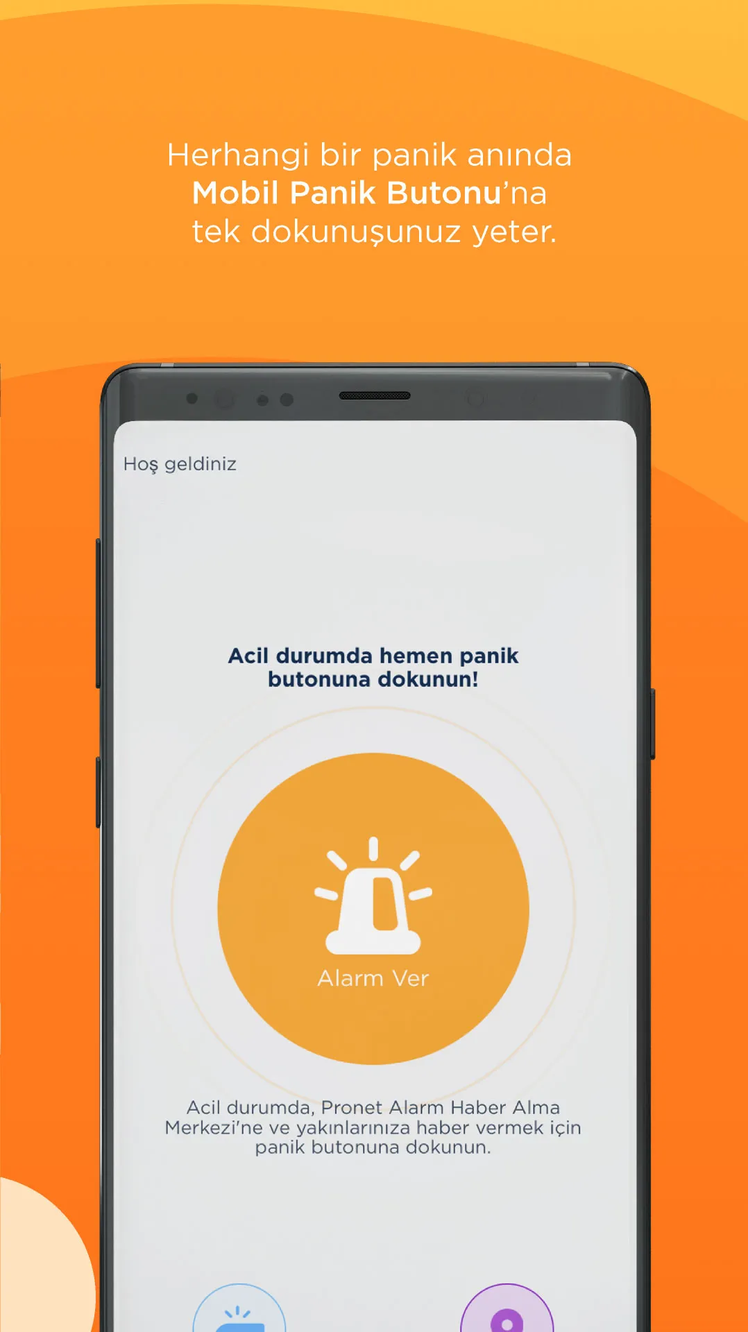 Pronet Mobil Panik Butonu | Indus Appstore | Screenshot