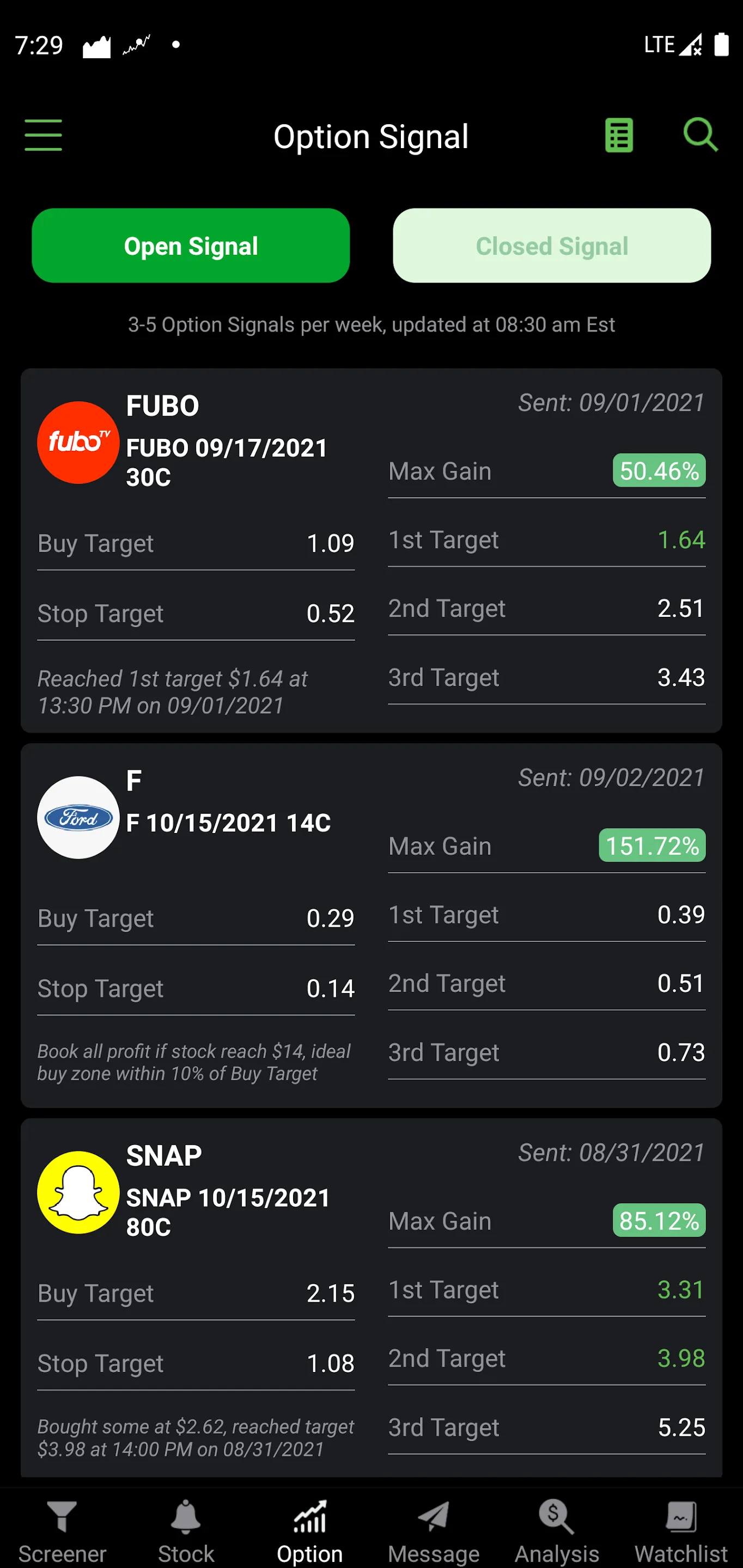 Stock Scanner - Market Mover | Indus Appstore | Screenshot