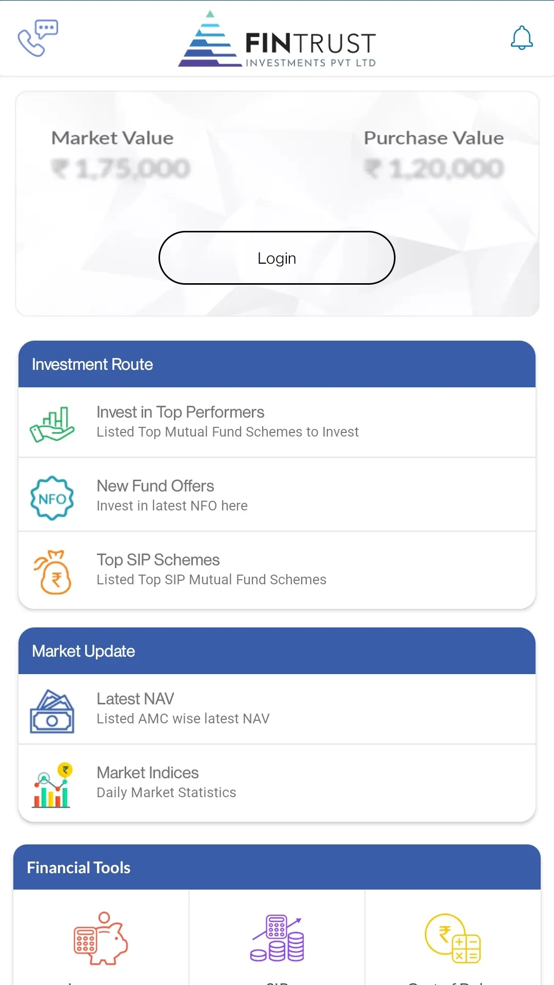 FinTrust Investments | Indus Appstore | Screenshot