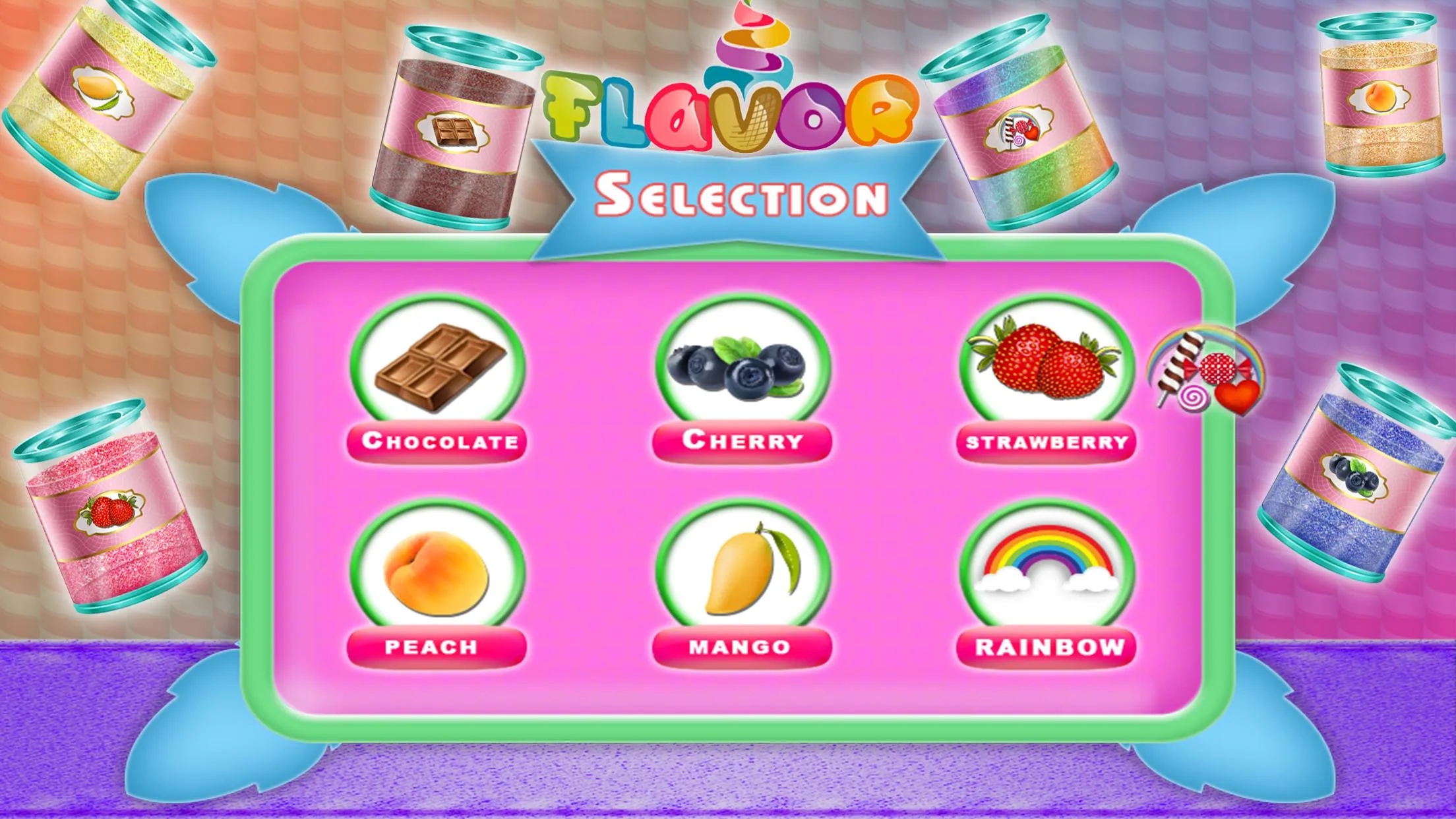 Sweet Candy DIY Shop Food Game | Indus Appstore | Screenshot