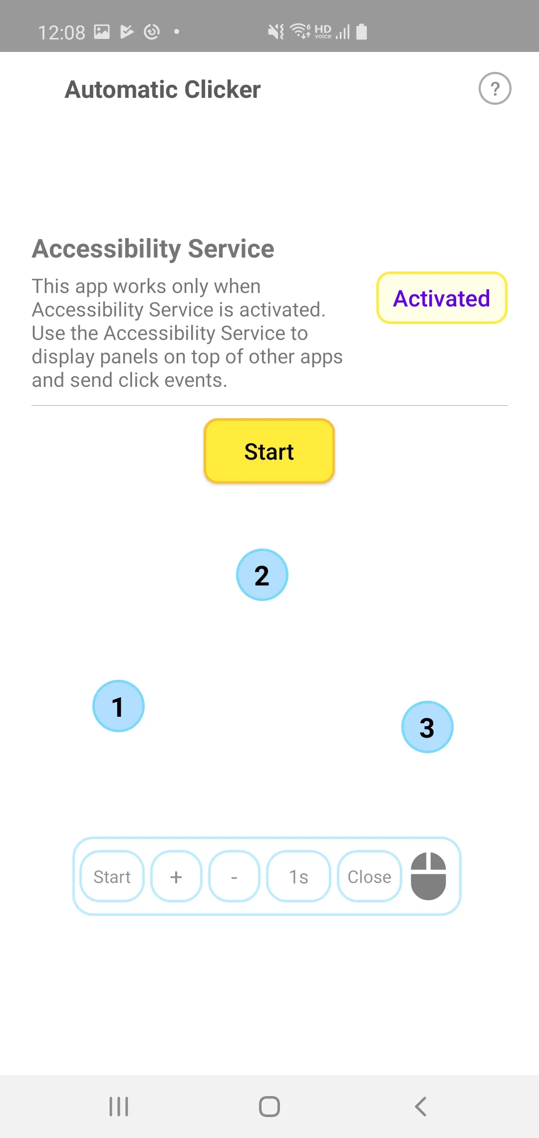 Automatic Clicker | Indus Appstore | Screenshot