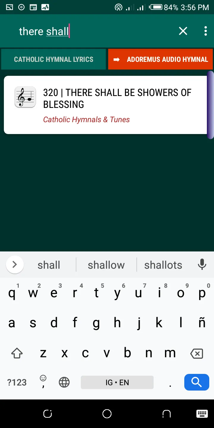 Catholic Hymnal | Indus Appstore | Screenshot