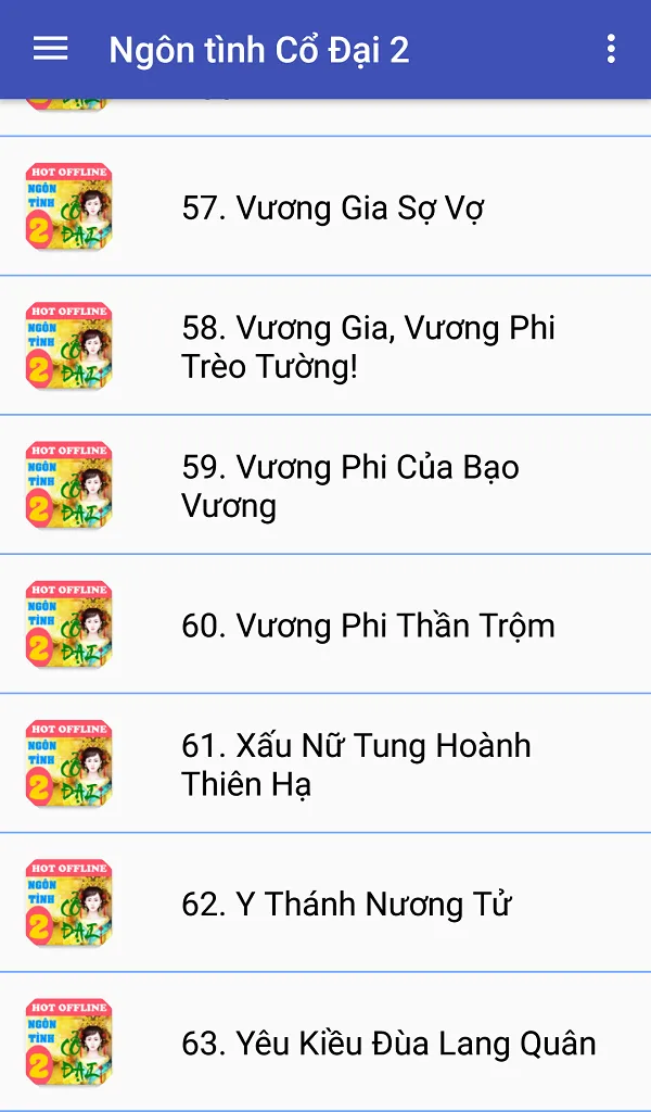 Truyen ngon tinh co dai 2 | Indus Appstore | Screenshot