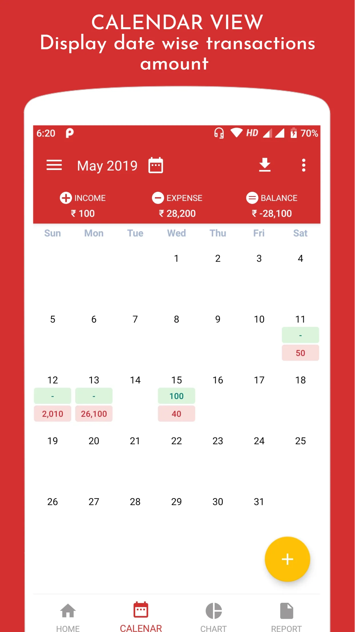 Daily Income Expense Manager | Indus Appstore | Screenshot